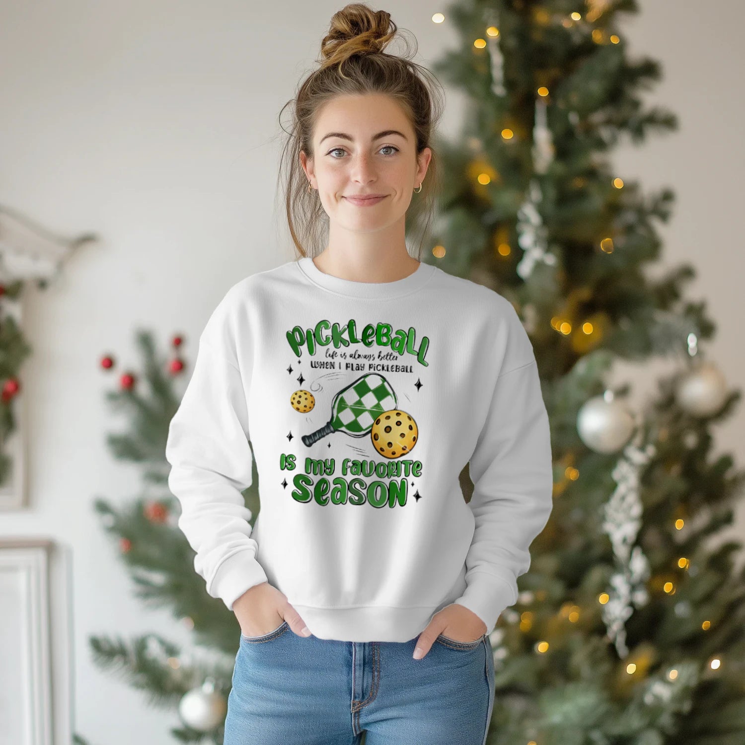 pickleball is my favorite season Women’s Sweatshirt – Funny Gift