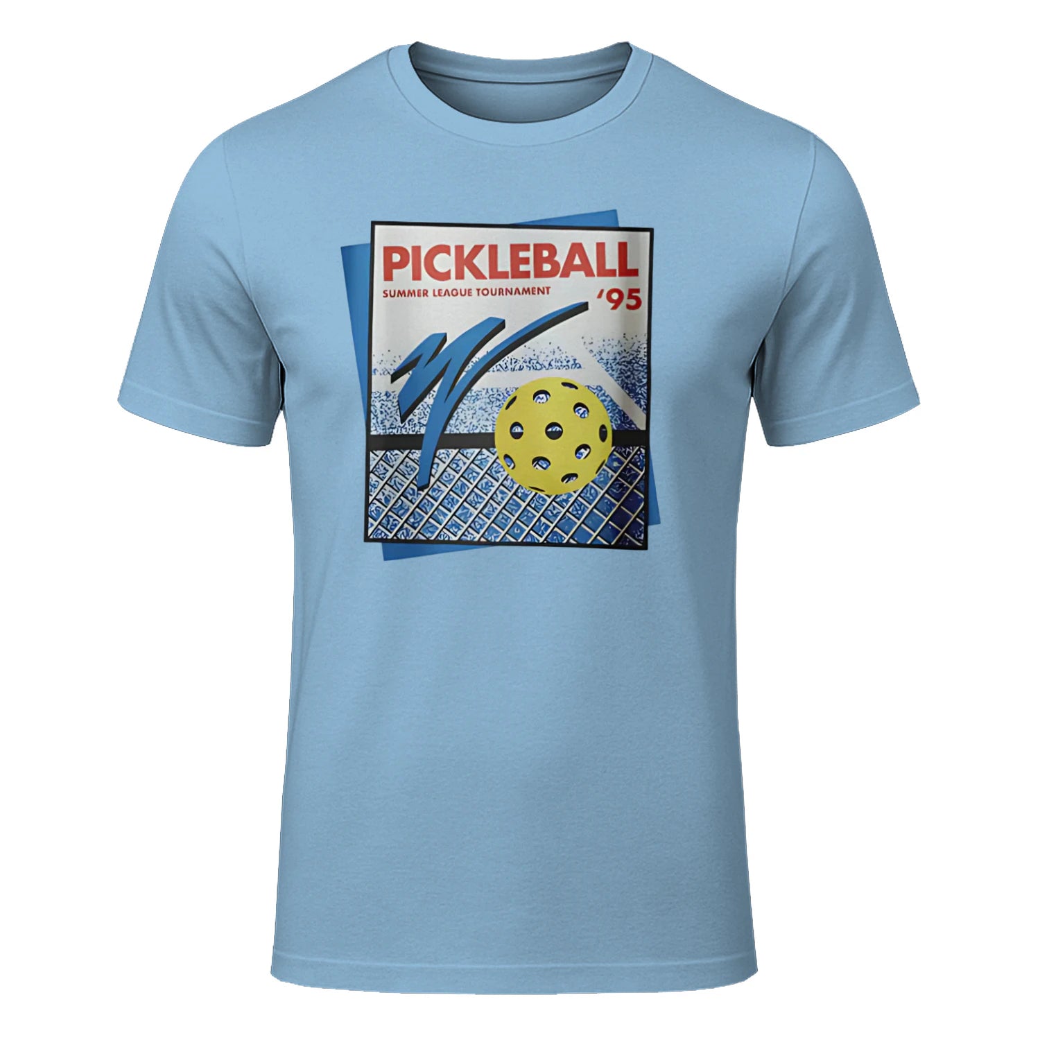 Retro Pickleball Court T-Shirt – Funny Gift