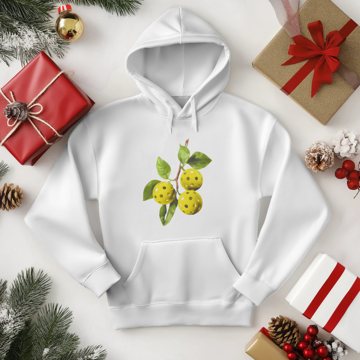pickleball fruit vibes Women’s Hoodie – Funny Gift