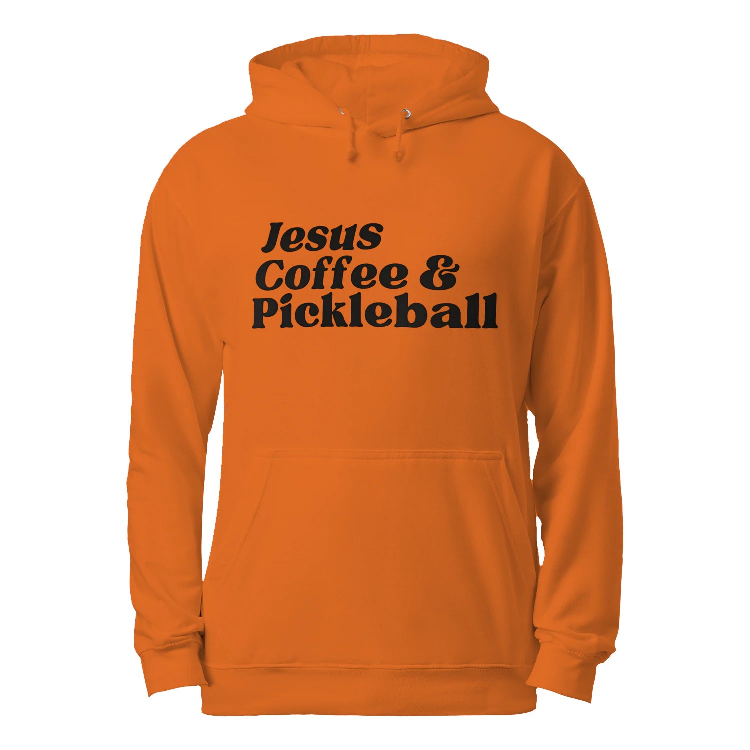 Jesus, Coffee & Pickleball Men’s Hoodie – Funny Gift