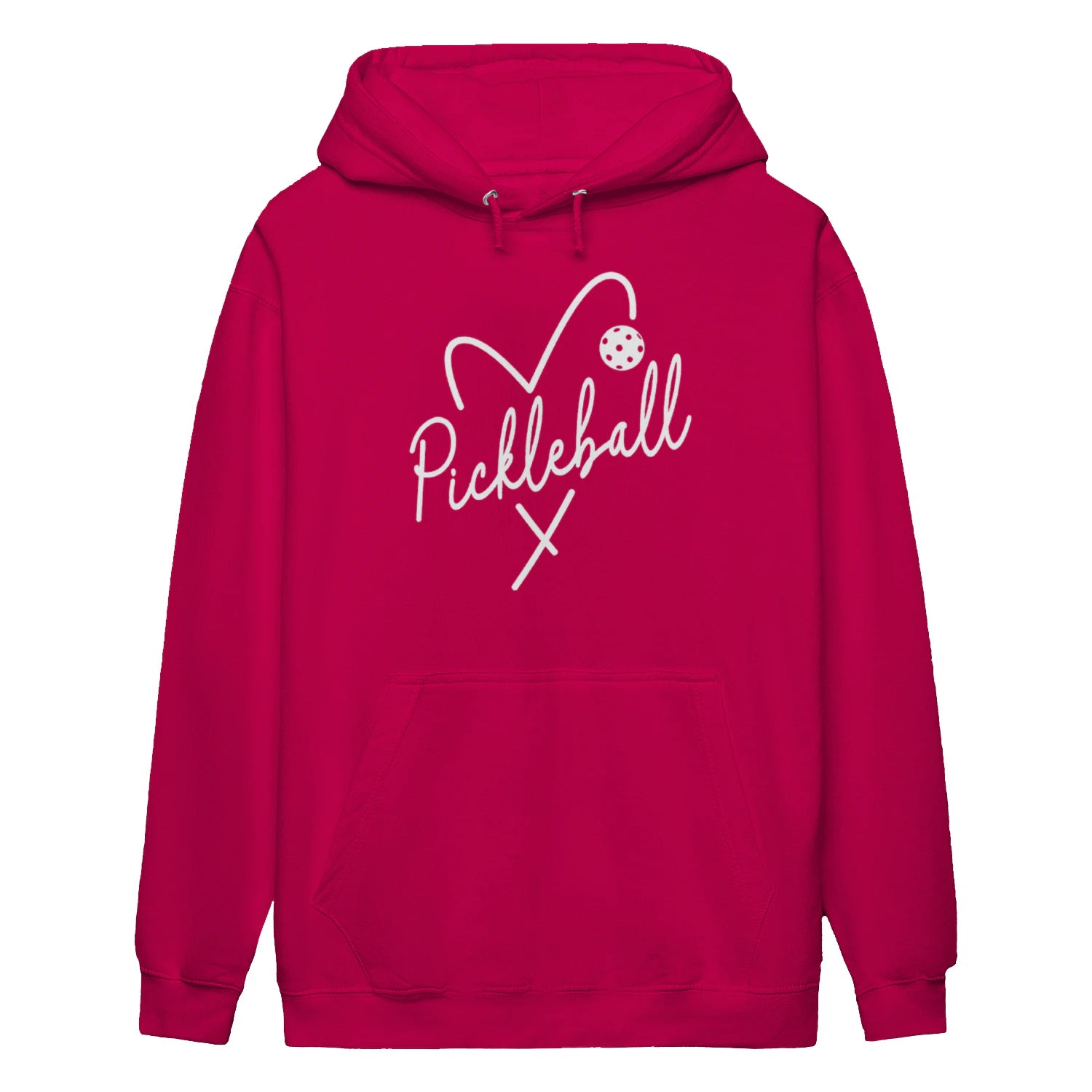 pickleball heart script Women’s Hoodie – Funny Gift