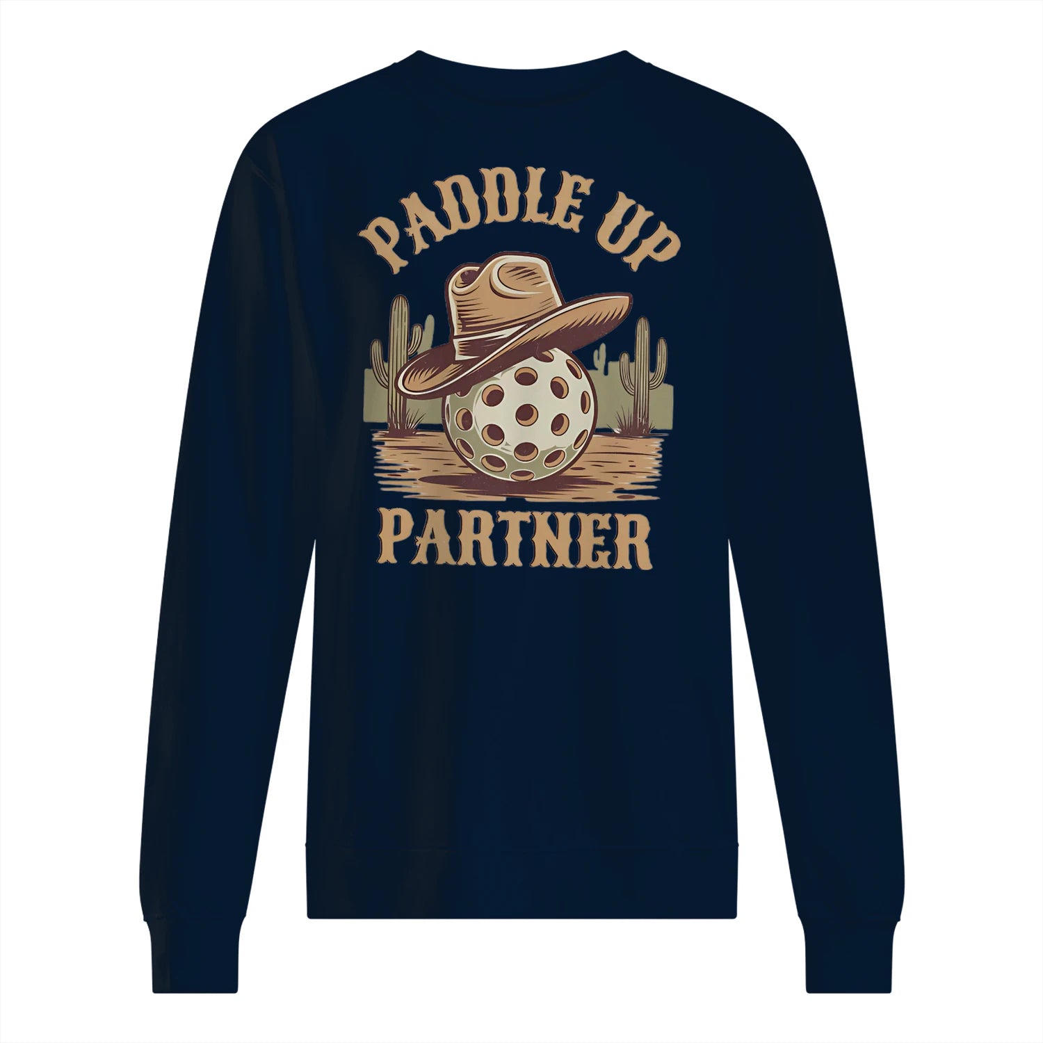 Paddle Up Partner Pickleball Men’s Sweatshirt – Funny Gift