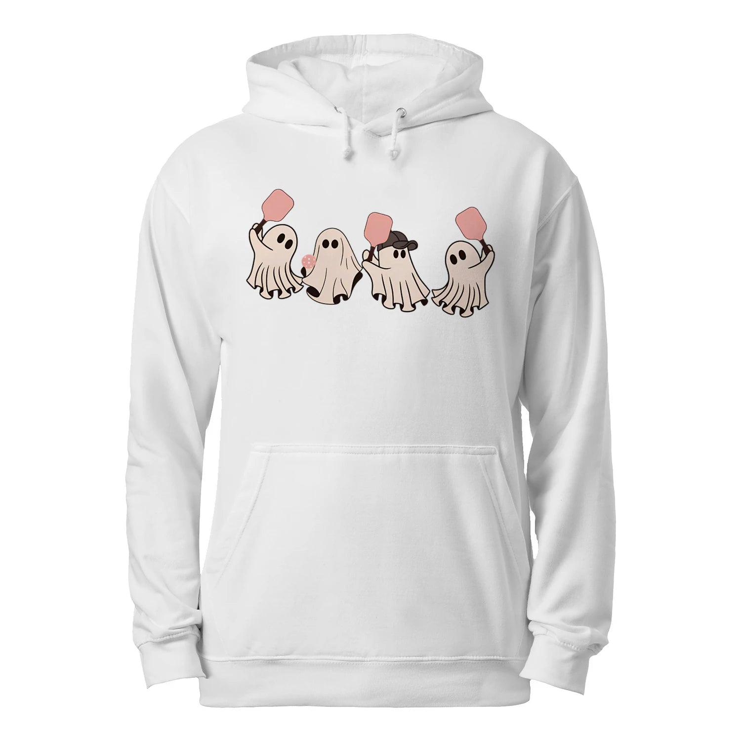 Cute Pickleball Characters Men’s Hoodie – Funny Gift