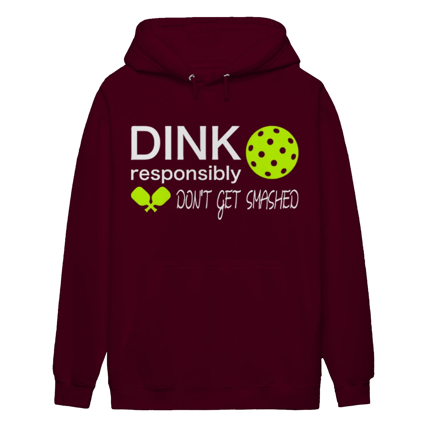 dink responsibly myb Pickleball Women’s Hoodie – Funny Gift