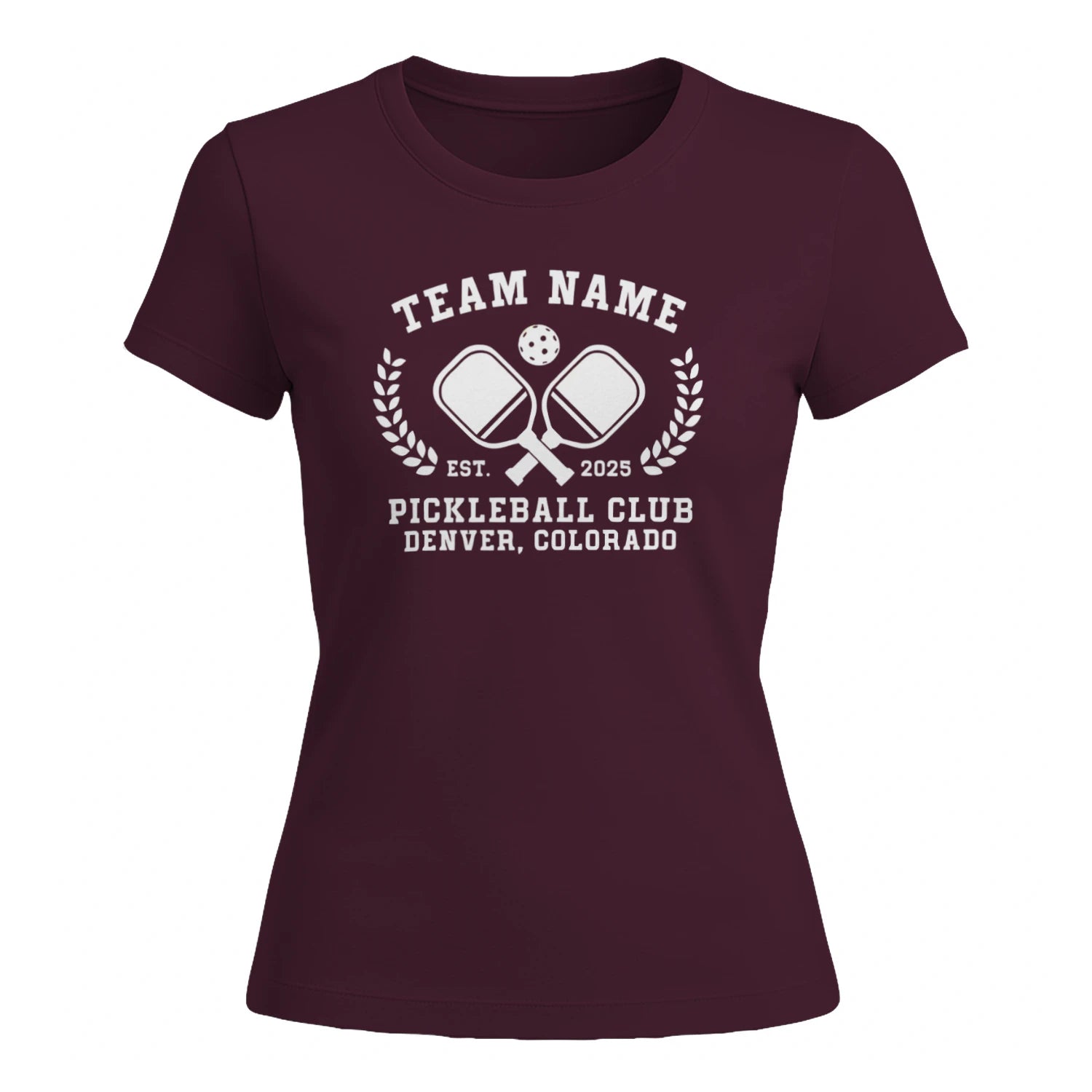Pickleball Club Team Name for Women’s T-Shirt – Funny Gift