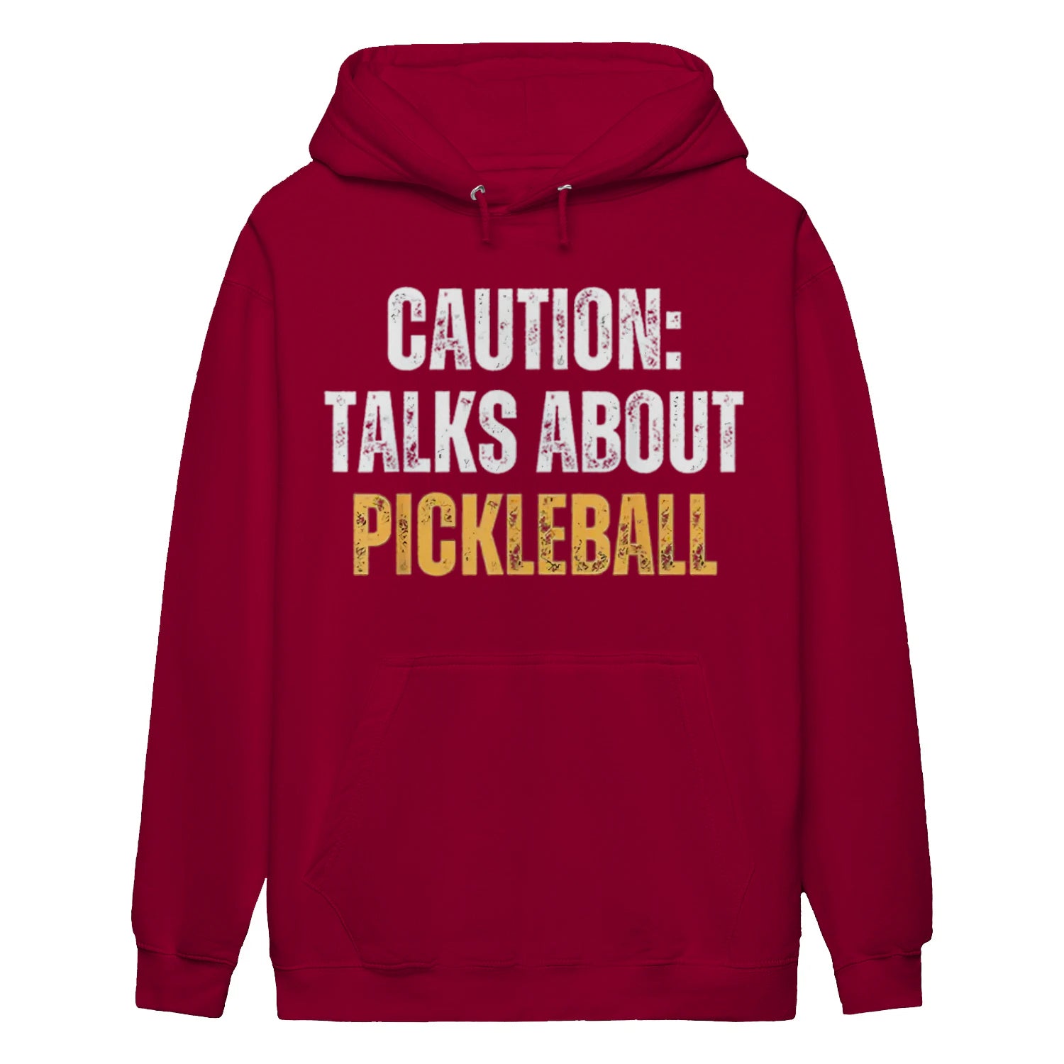 caution talks about pickleball Women’s Hoodie – Funny Gift