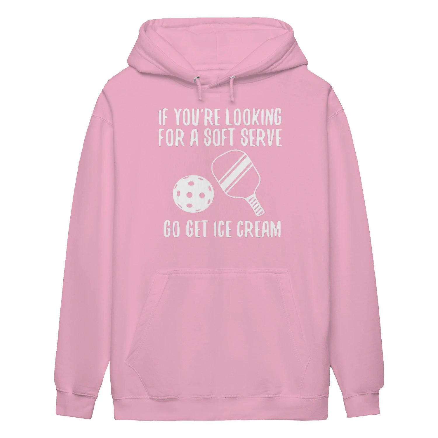 soft serve joke pickleball Women’s Hoodie – Funny Gift