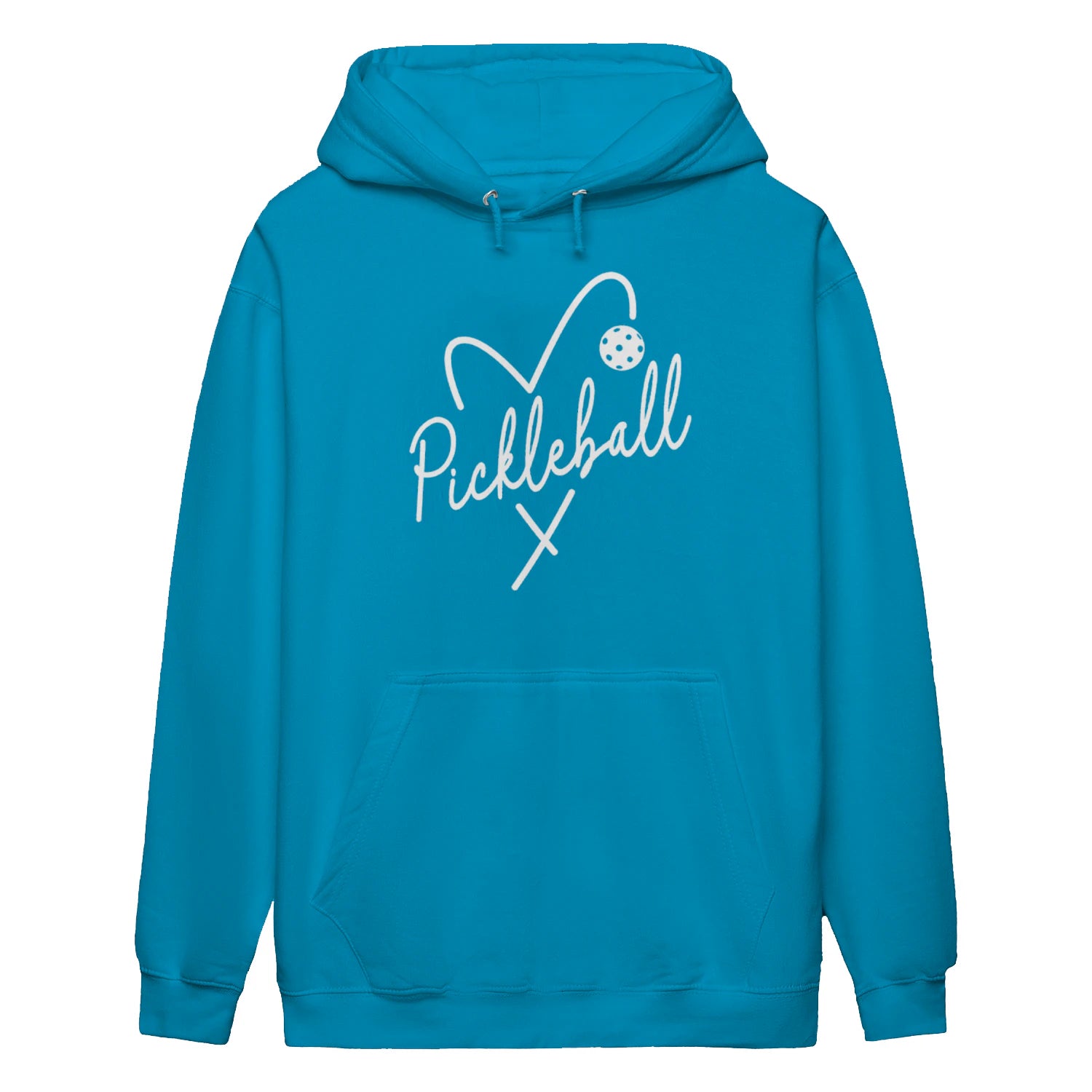 pickleball heart script Women’s Hoodie – Funny Gift