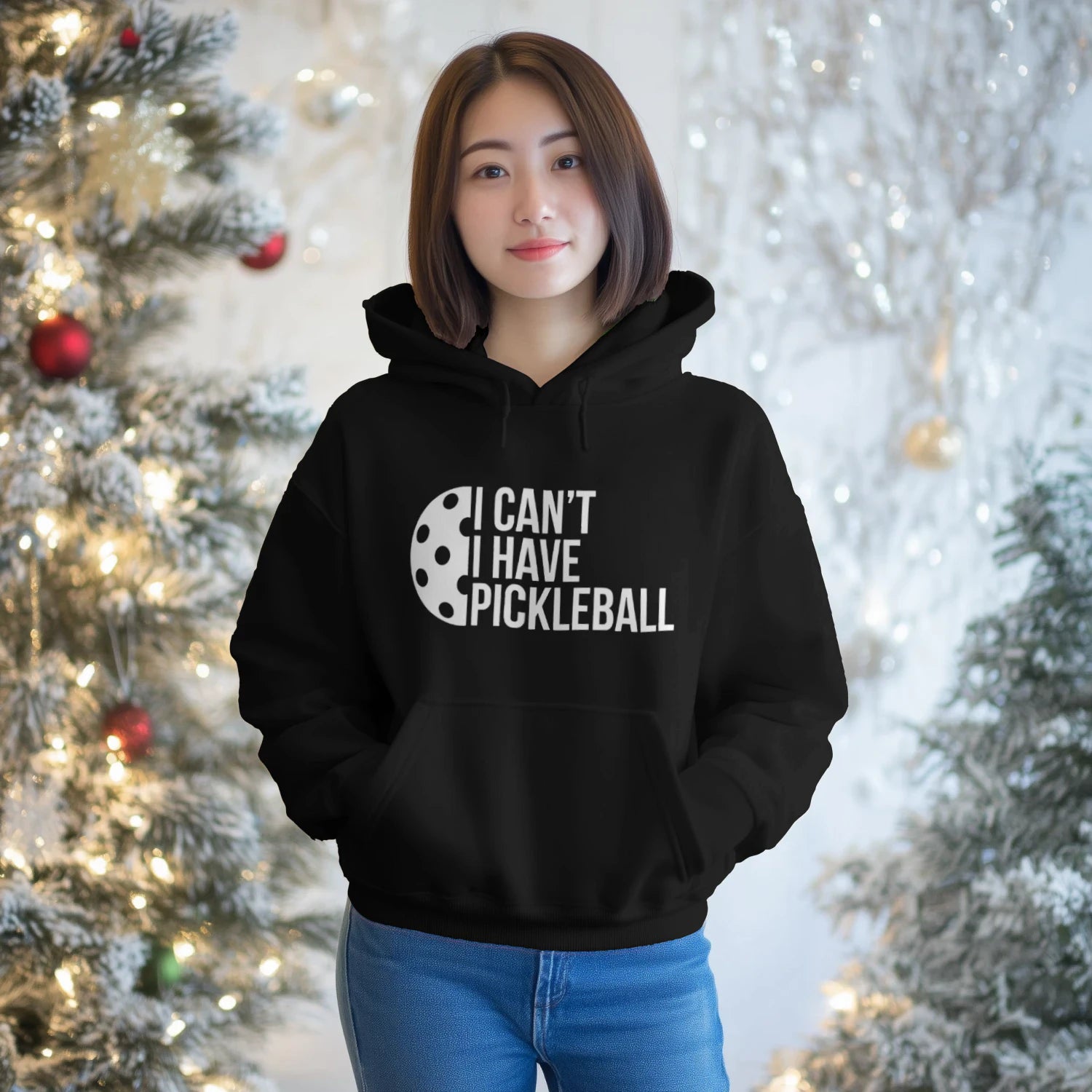 i can t i have pickleball Women’s Hoodie – Funny Gift