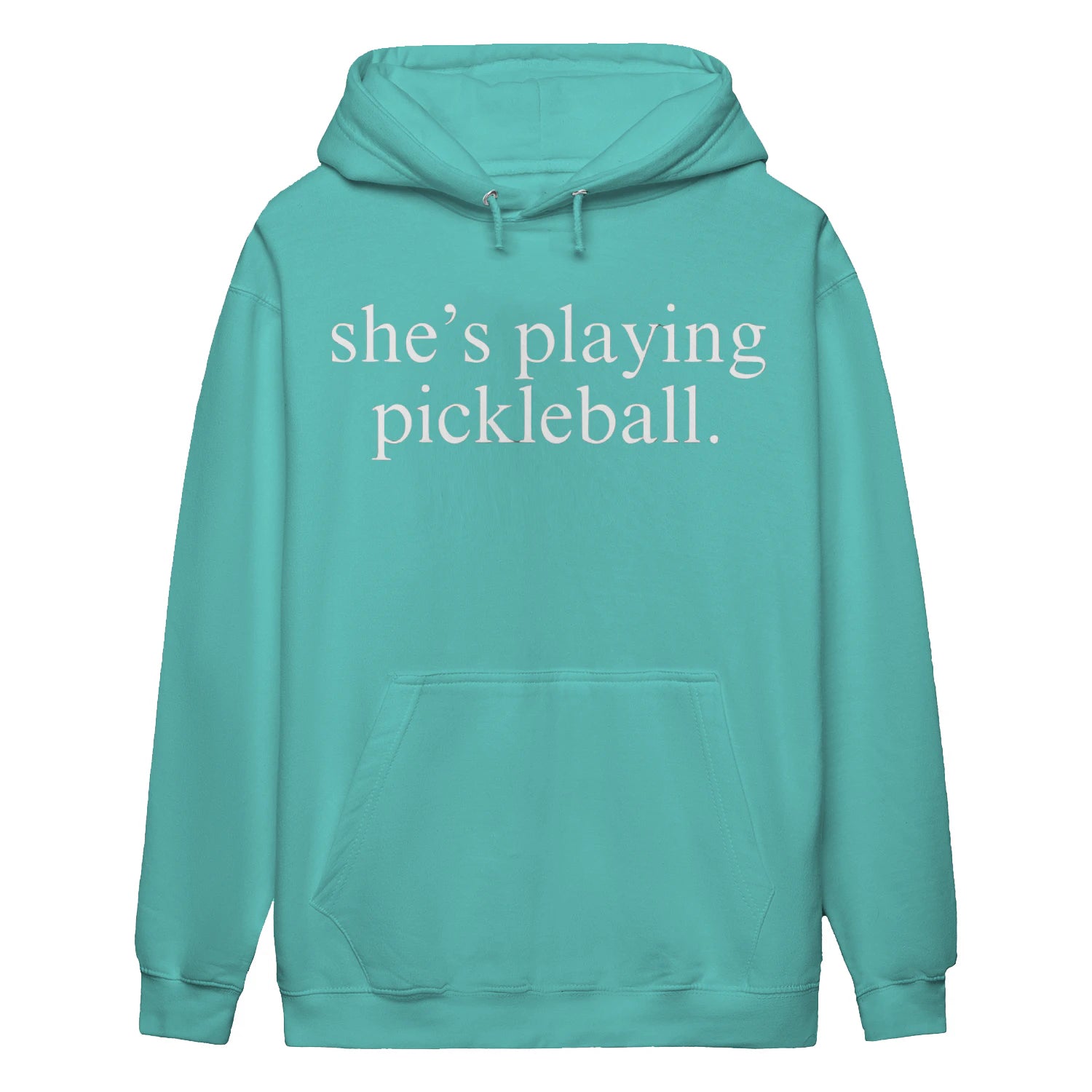 she s playing pickleball Women’s Hoodie – Funny Gift