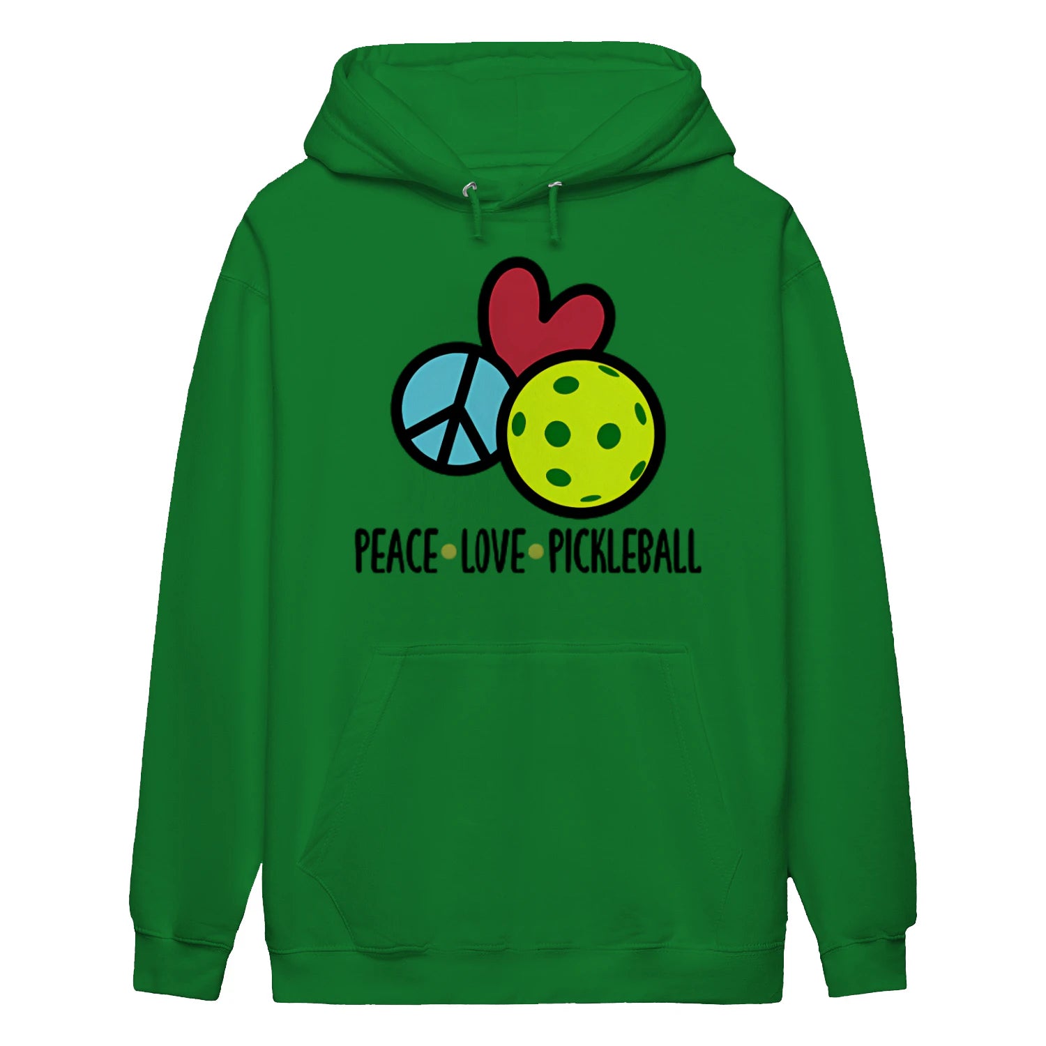 Pickleball Christmas Ornaments Men’s Hoodie – Funny Gift
