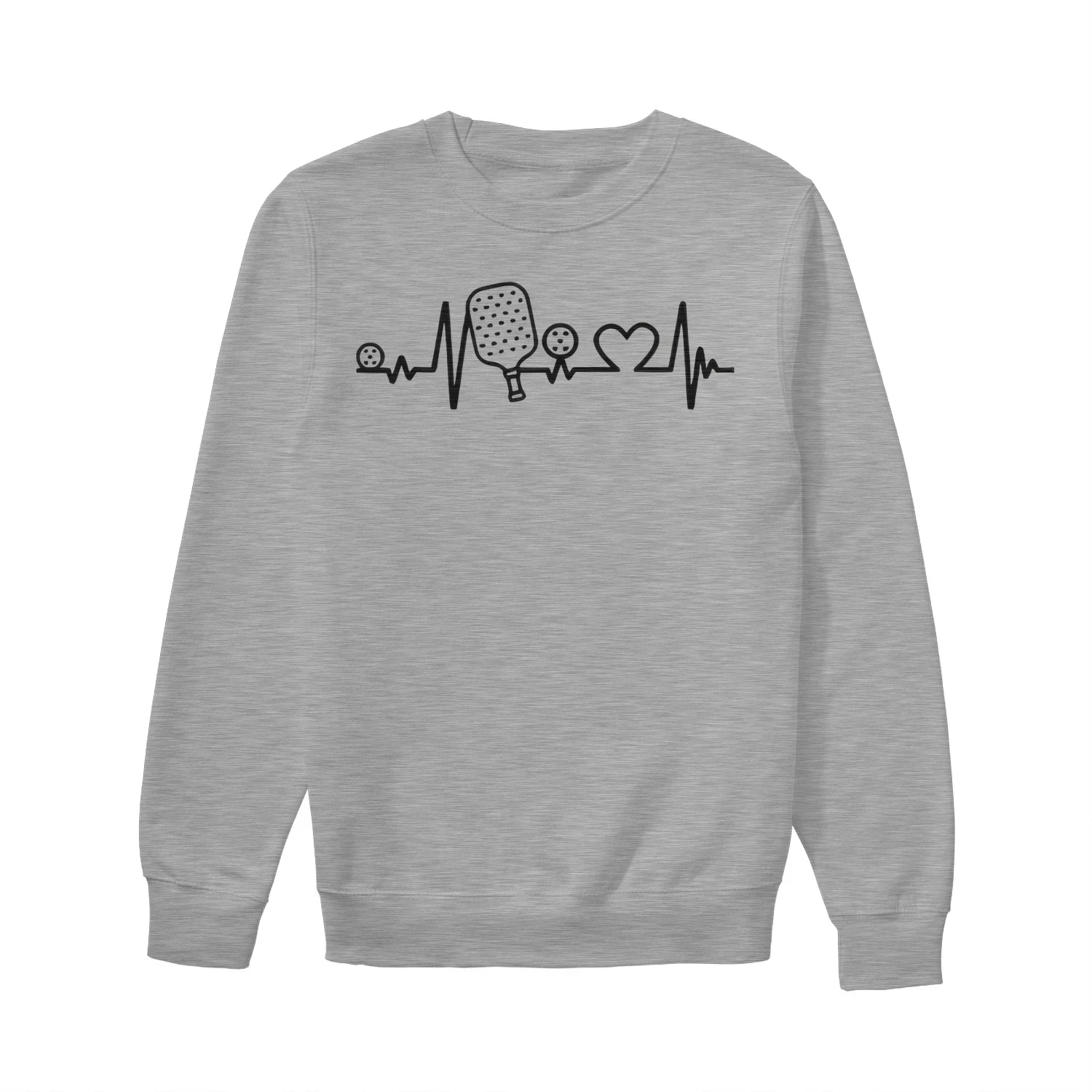 pickleball heartbeat Women’s Sweatshirt – Funny Gift