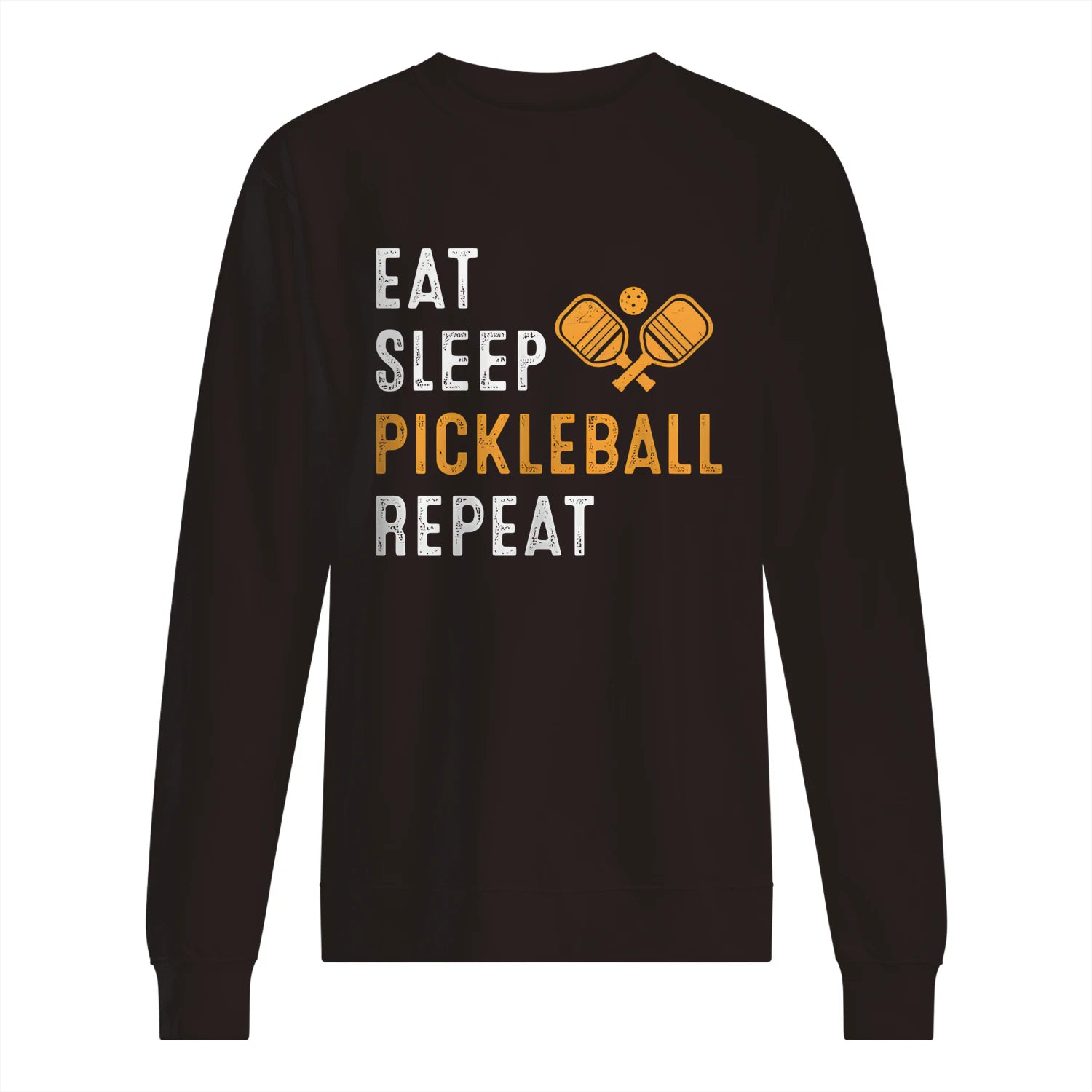 Eat Sleep Pickleball Repeat Men’s Sweatshirt – Funny Gift
