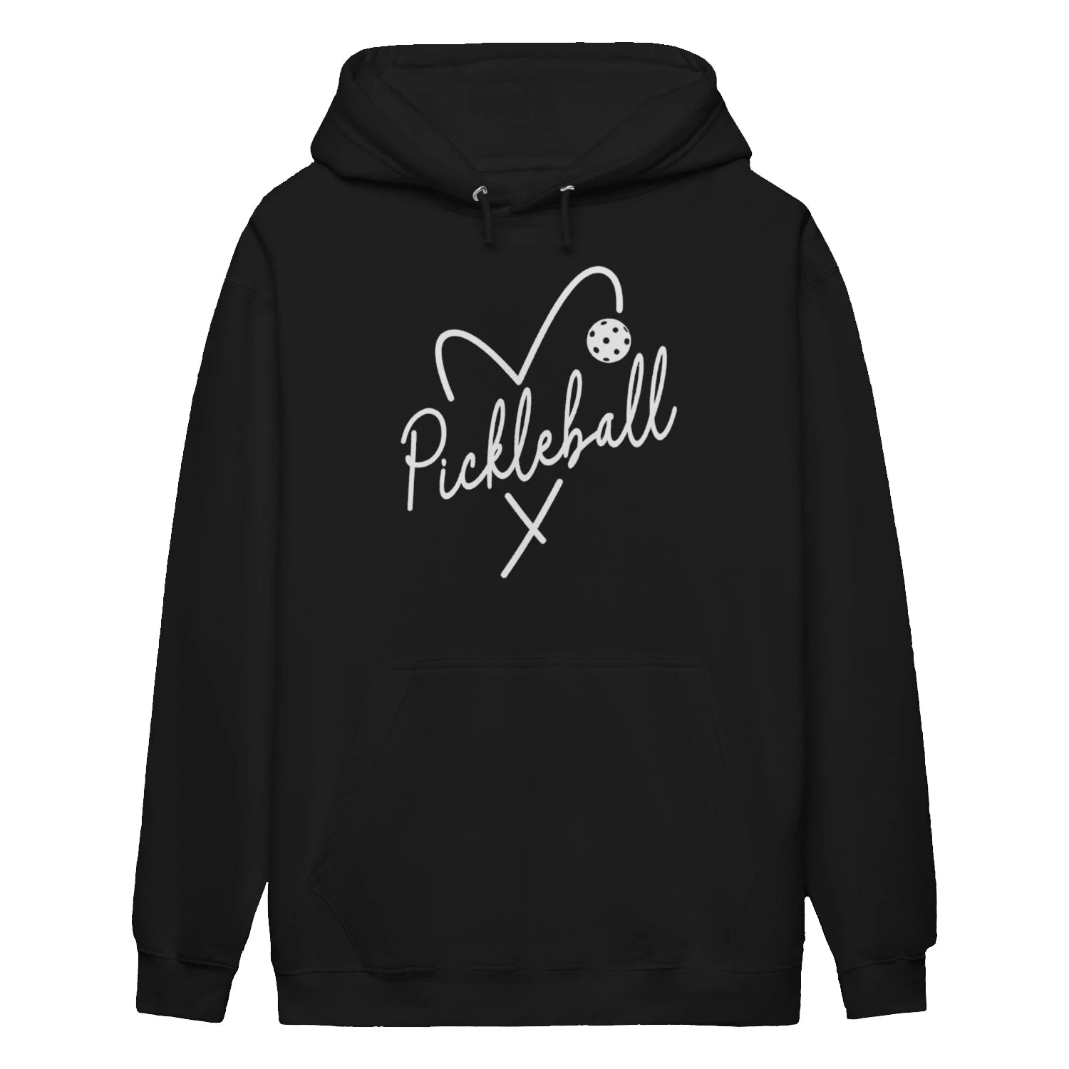 pickleball heart script Women’s Hoodie – Funny Gift