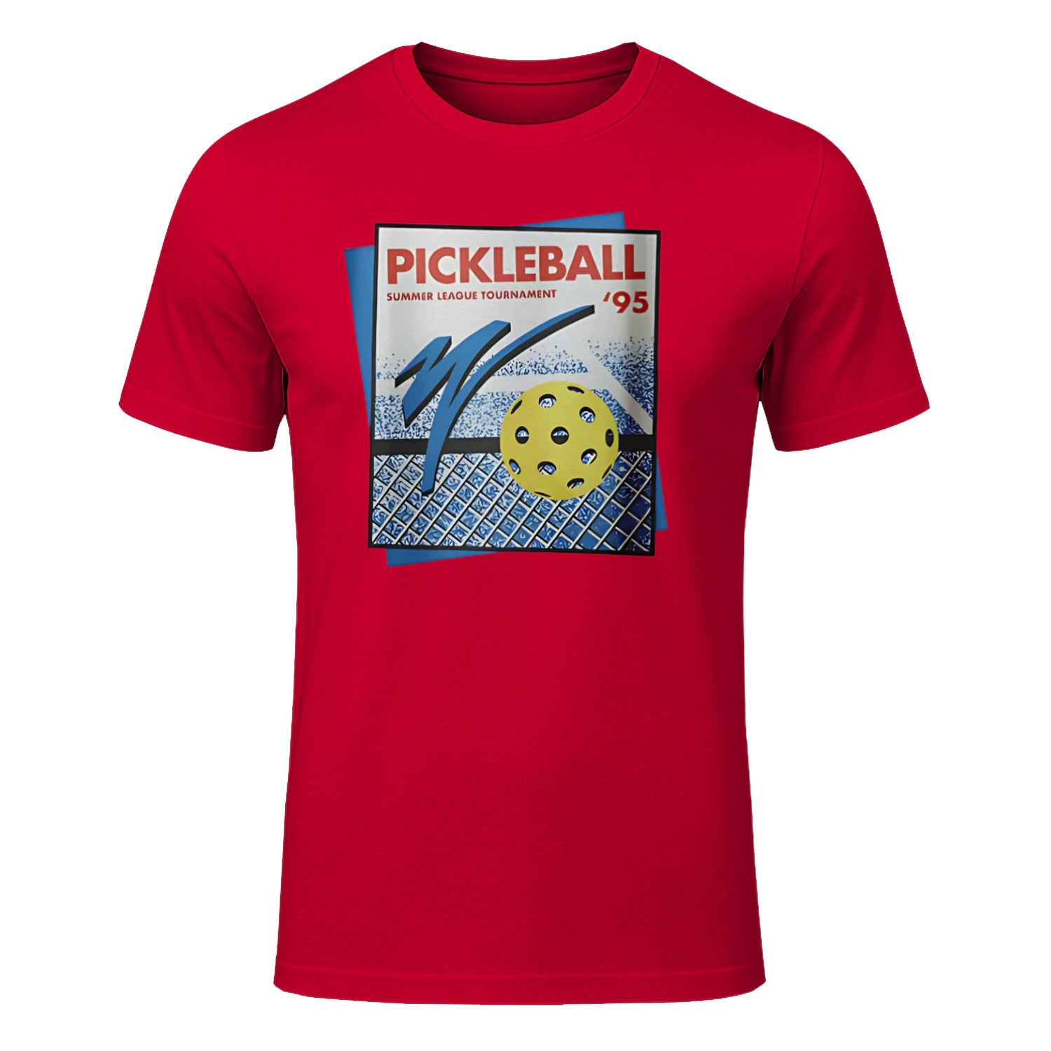 Retro Pickleball Court T-Shirt – Funny Gift