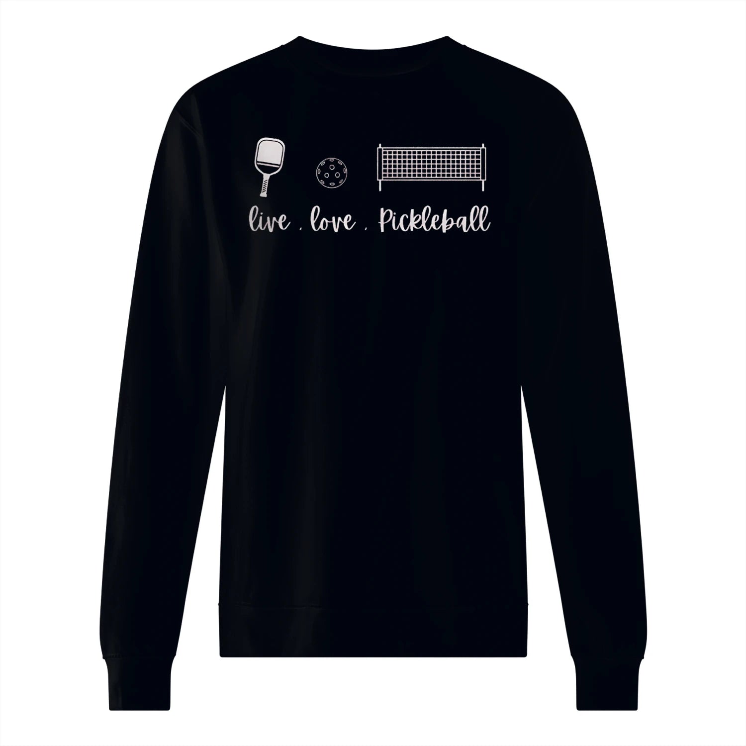 Eat. Love. Pickleball Men’s Sweatshirt – Funny Gift