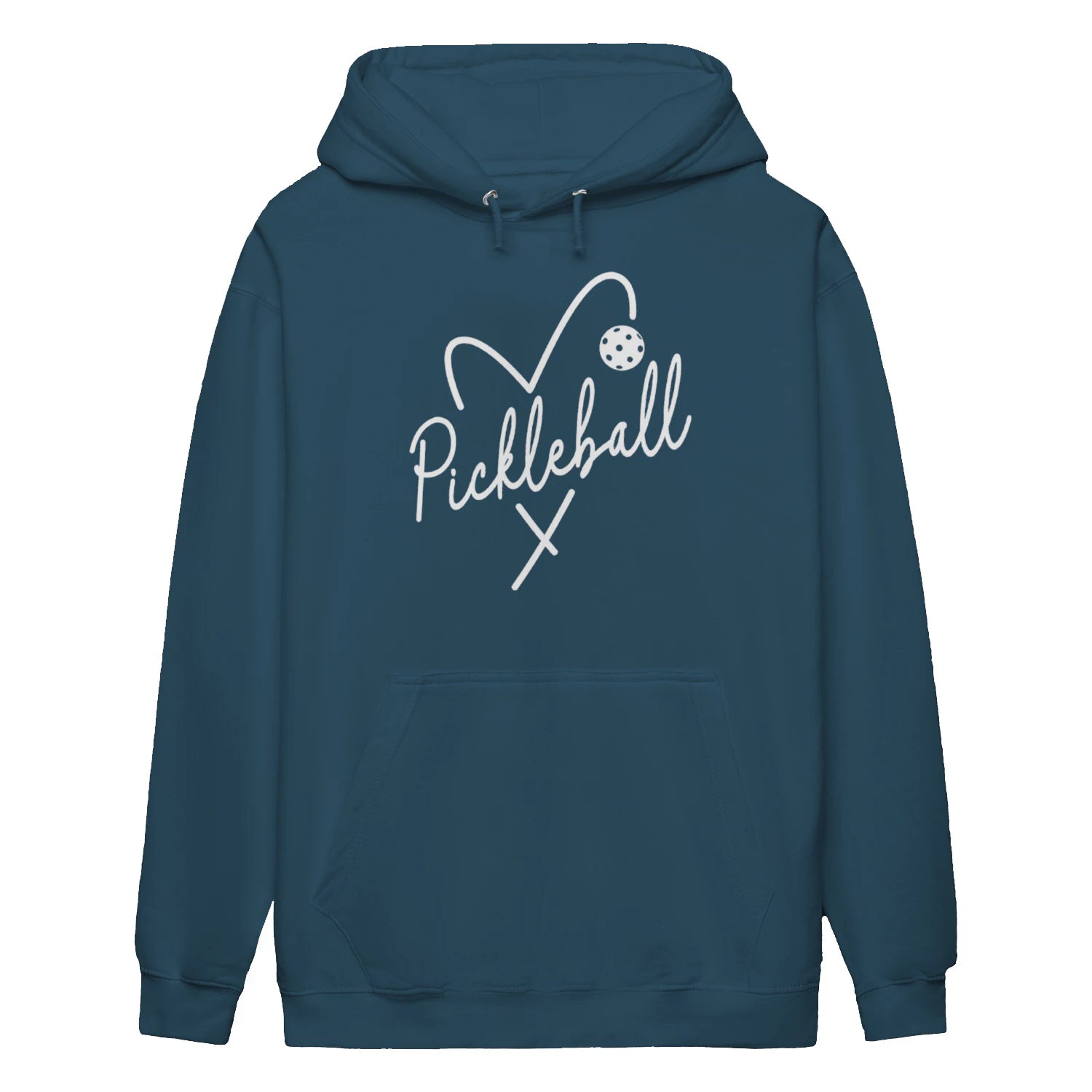 pickleball heart script Women’s Hoodie – Funny Gift