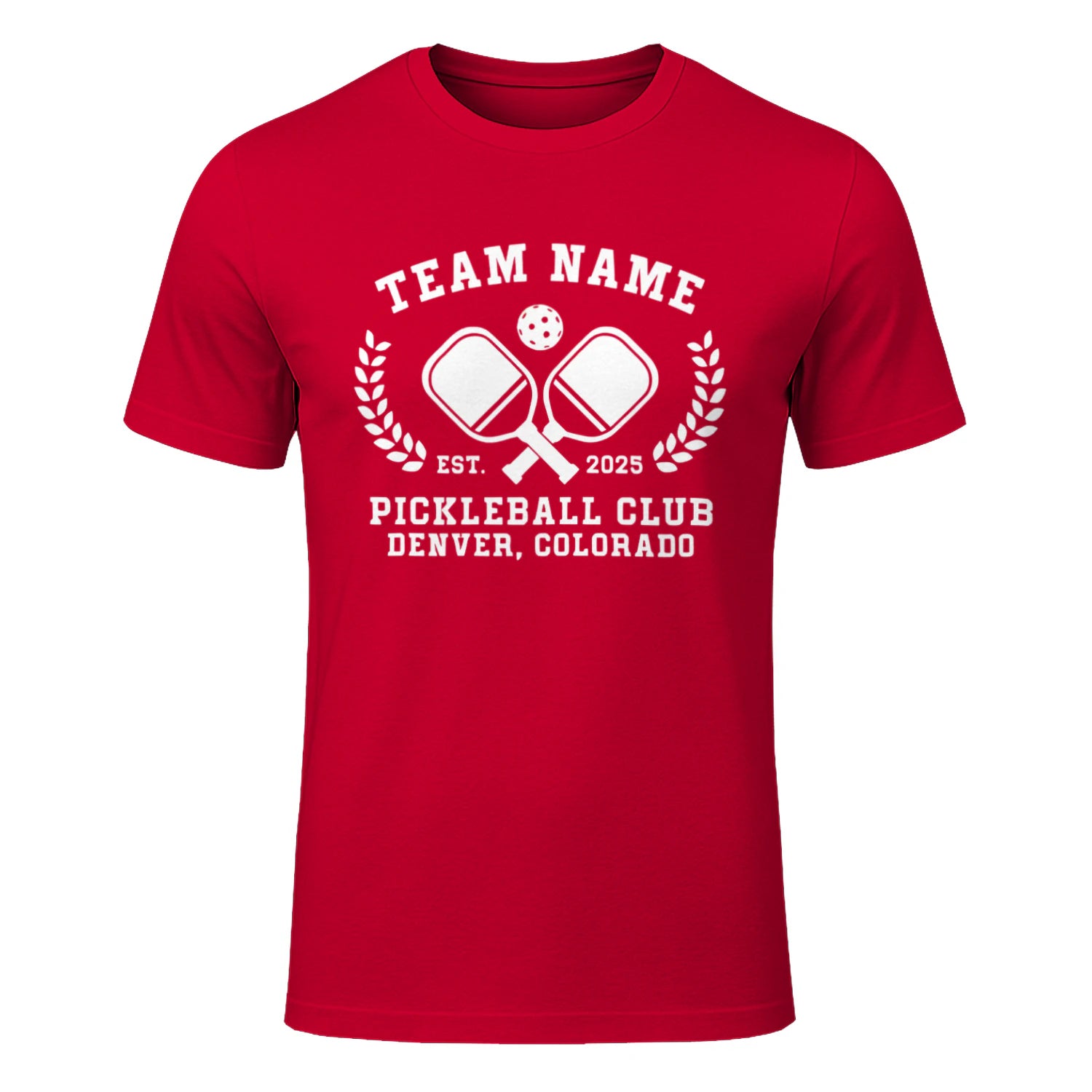 Pickleball Club Team Name T-Shirt – Funny Gift