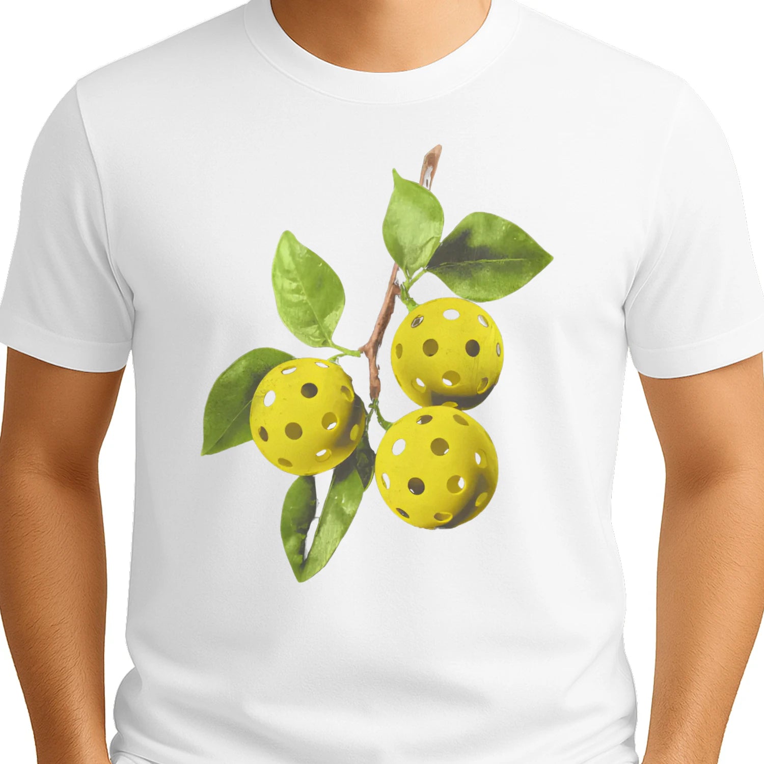 Pickleball Fruit Vibes T-Shirt – Funny Gift