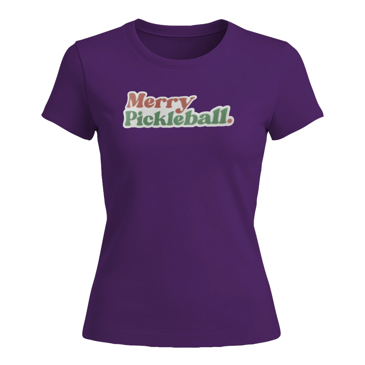 Merry Pickleball for Women’s T-Shirt – Funny Gift
