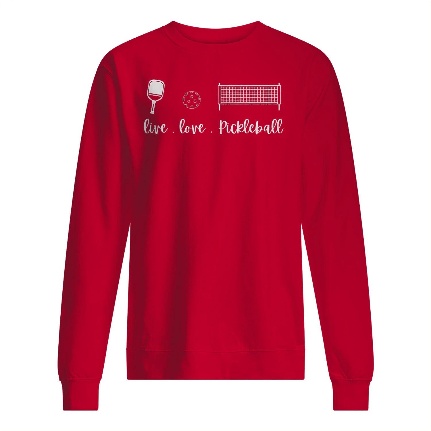 Eat. Love. Pickleball Men’s Sweatshirt – Funny Gift