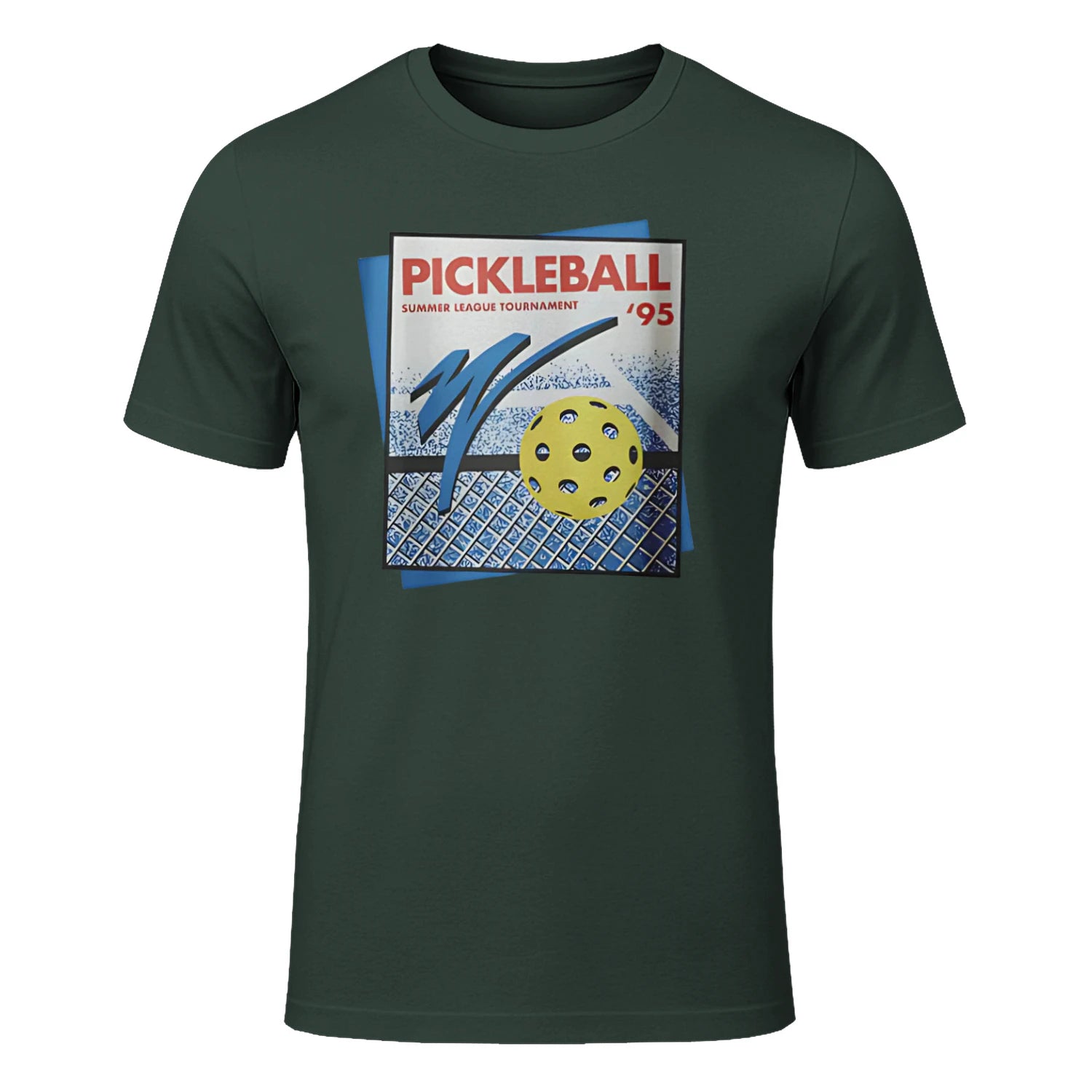Retro Pickleball Court T-Shirt – Funny Gift