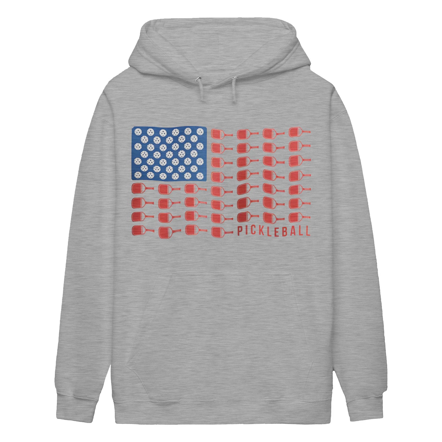 american flag pickleball Women’s Hoodie – Funny Gift