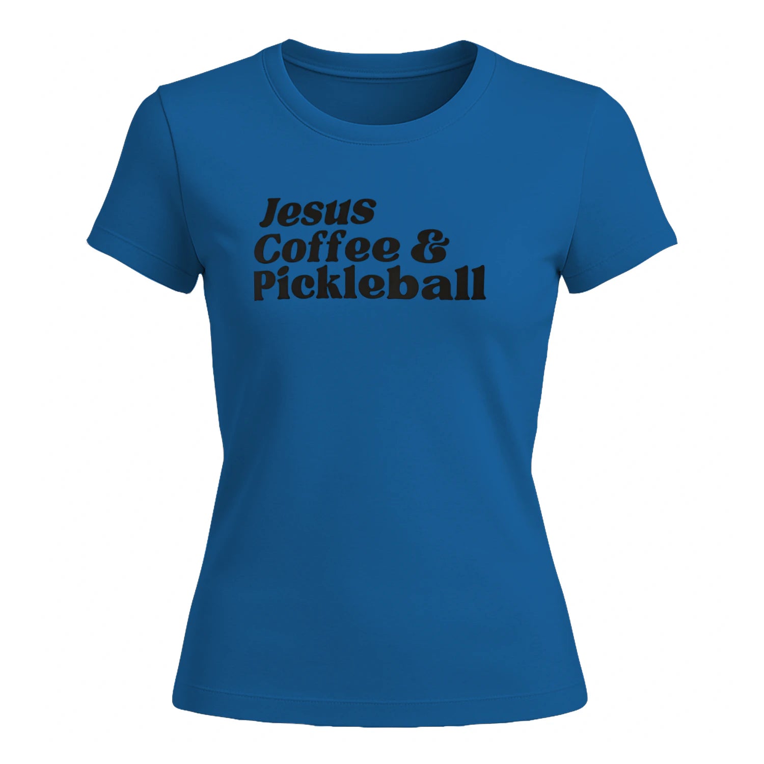 Jesus, Coffee & Pickleball for Women’s T-Shirt – Funny Gift