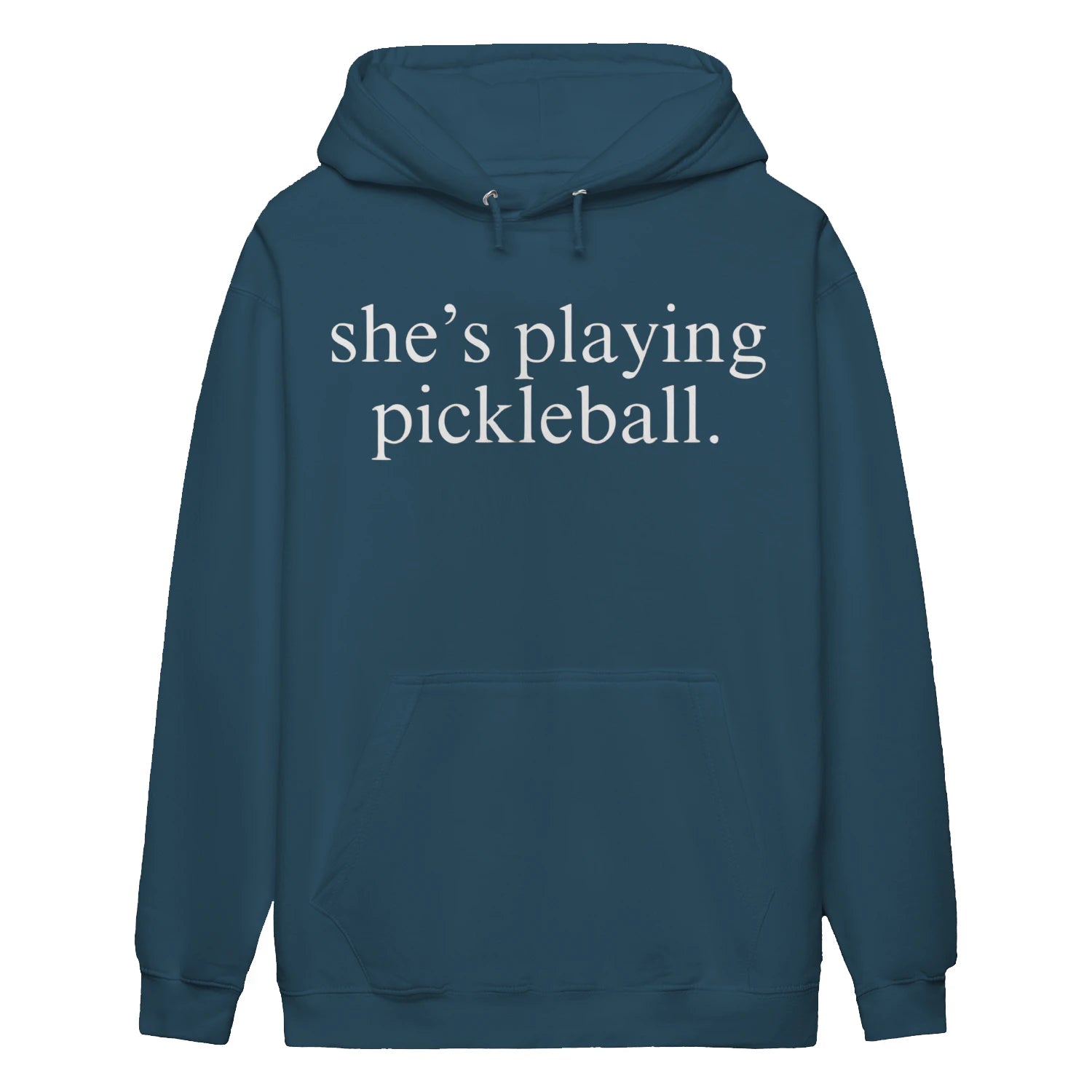 she s playing pickleball Women’s Hoodie – Funny Gift