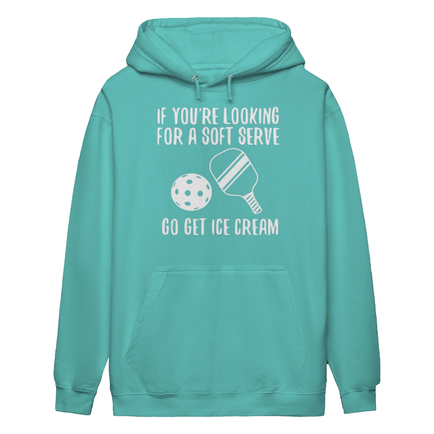 soft serve joke pickleball Women’s Hoodie – Funny Gift