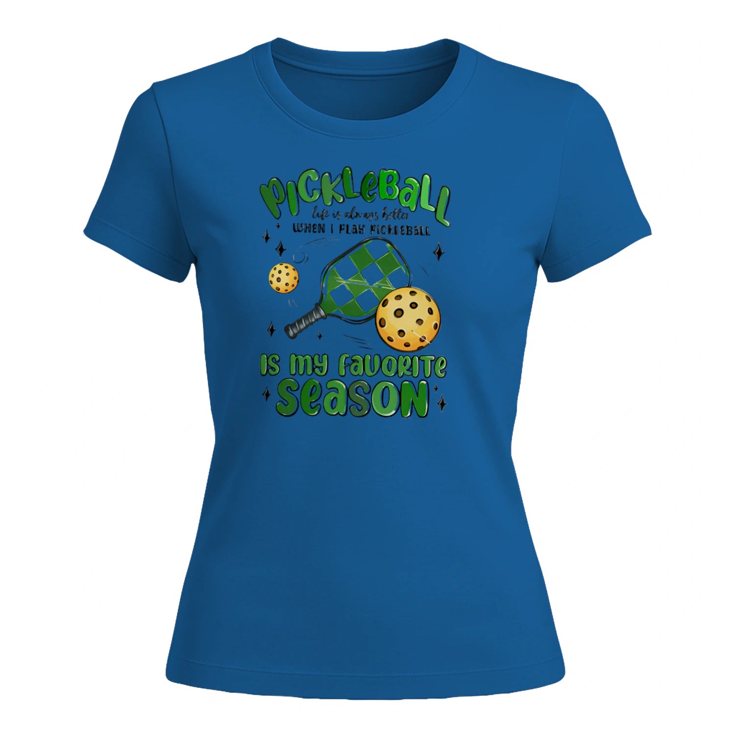 Pickleball Is My Favorite Season for Women’s T-Shirt – Funny Gift