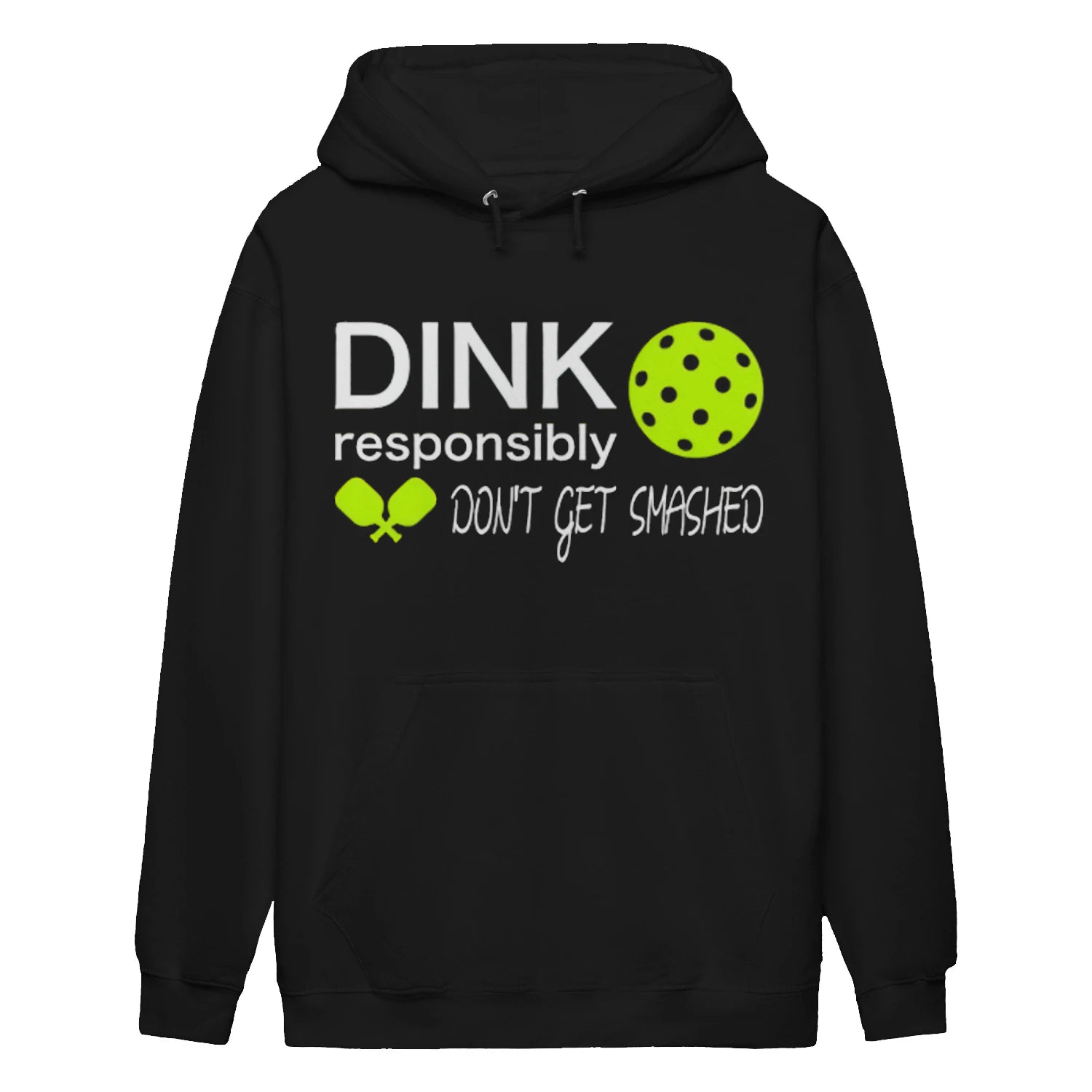 dink responsibly myb Pickleball Women’s Hoodie – Funny Gift