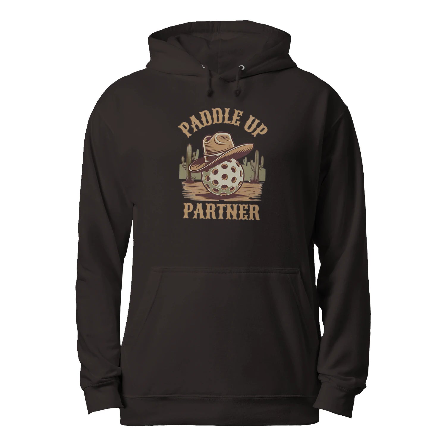 Paddle Up Partner Pickleball Men’s Hoodie – Funny Gift