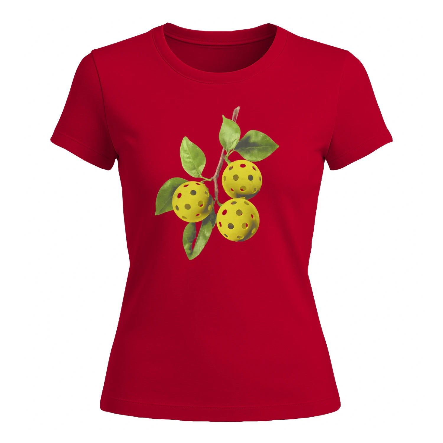 Pickleball Fruit Vibes for Women’s T-Shirt – Funny Gift