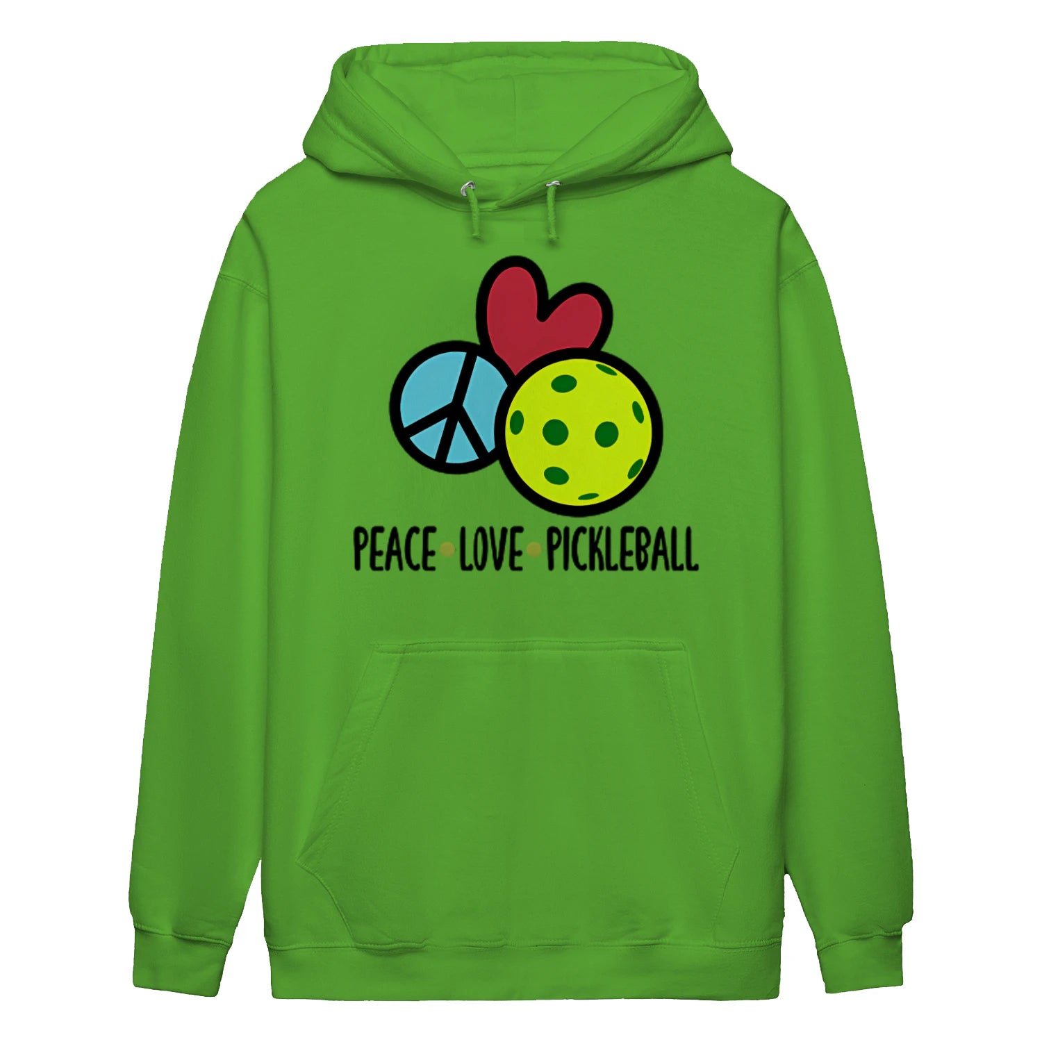 Pickleball Christmas Ornaments Men’s Hoodie – Funny Gift
