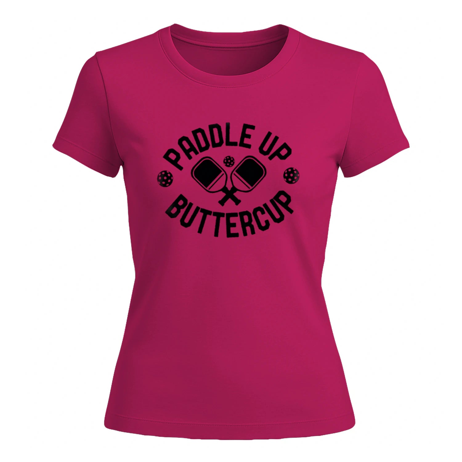 Paddle Up Buttercup for Pickleball Women’s T-Shirt – Funny Gift