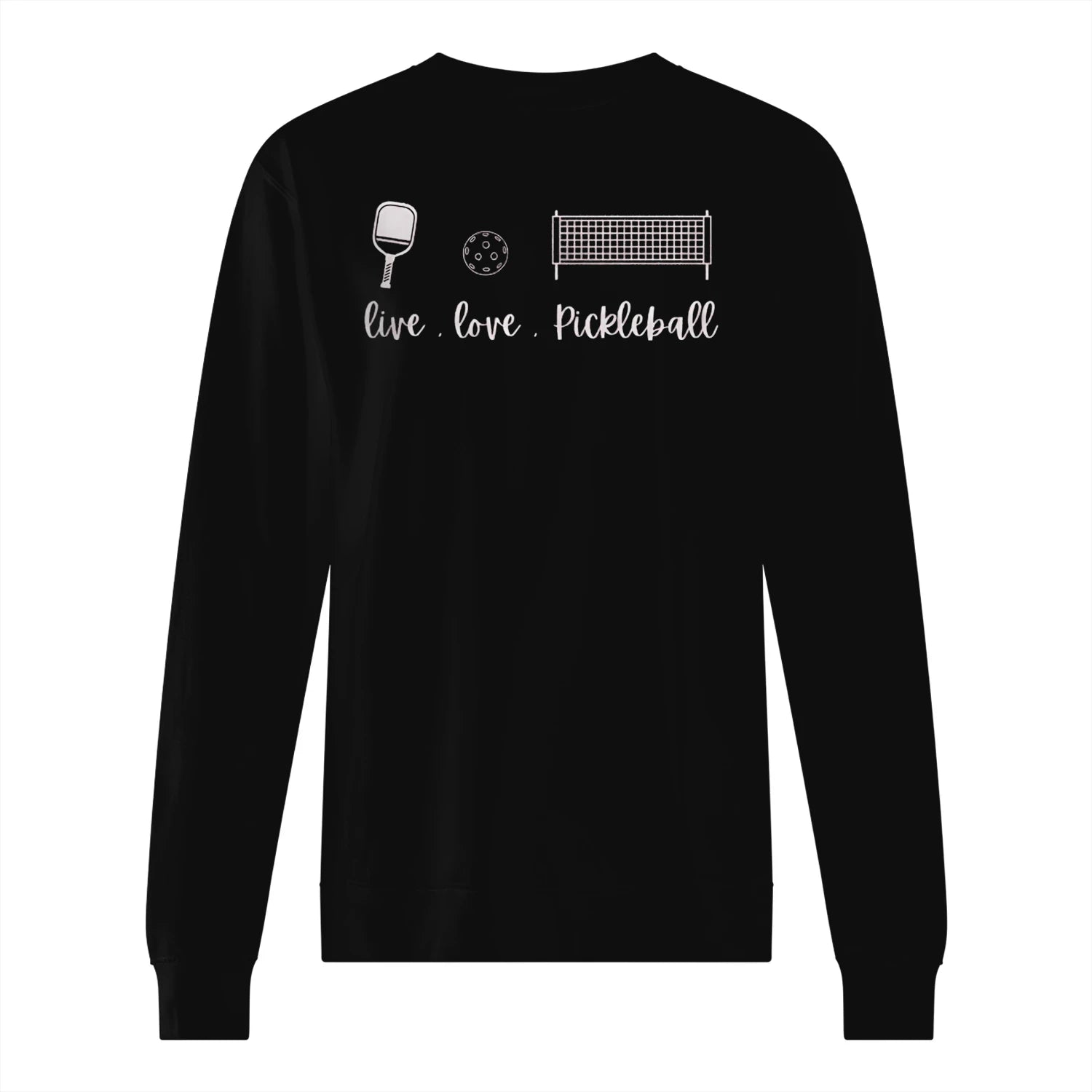Eat. Love. Pickleball Men’s Sweatshirt – Funny Gift