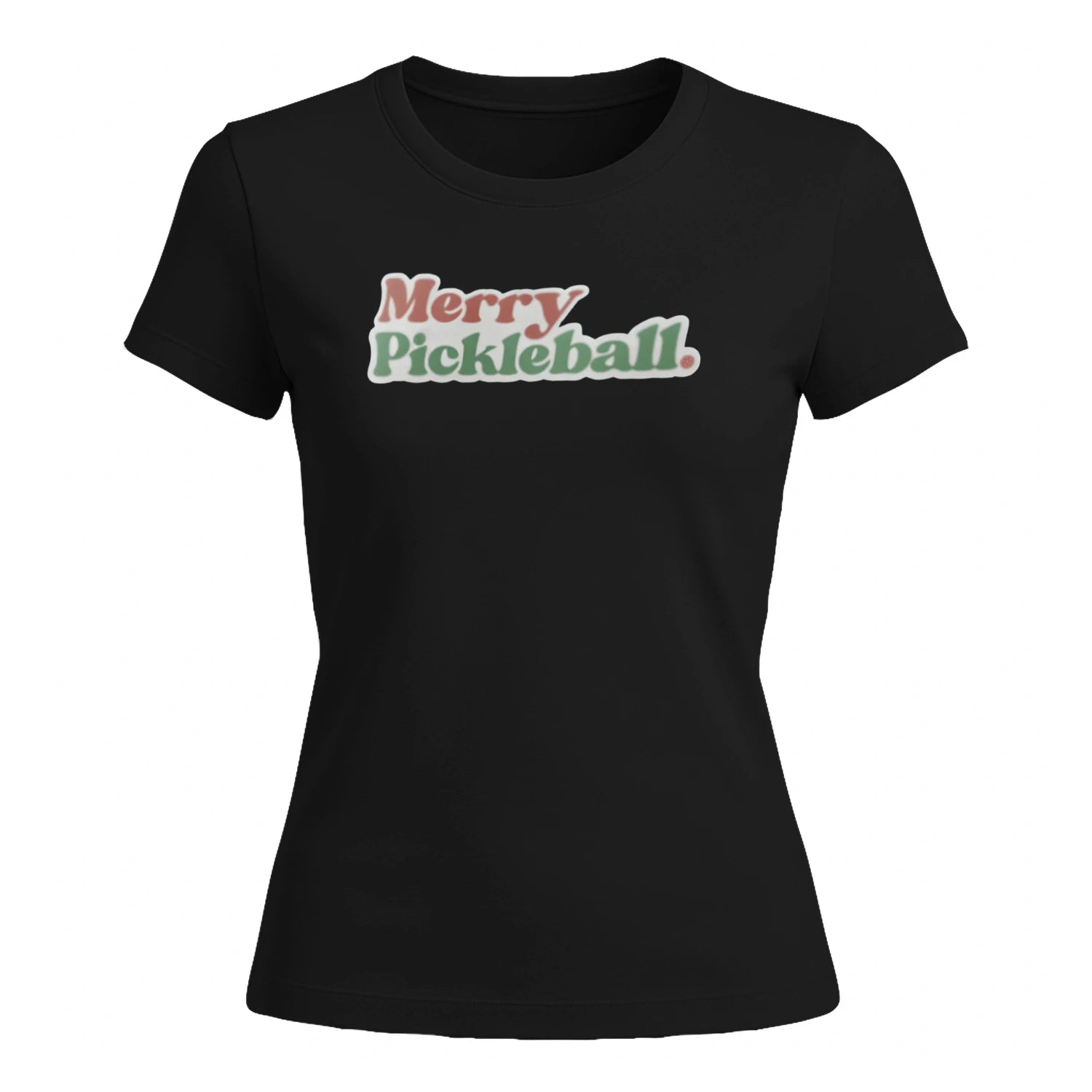 Merry Pickleball for Women’s T-Shirt – Funny Gift