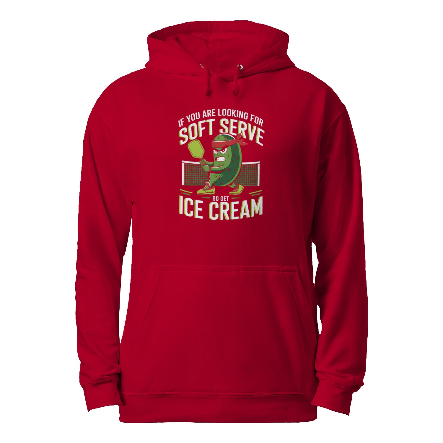 Pickleball & Ice Cream Men’s Hoodie – Funny Gift