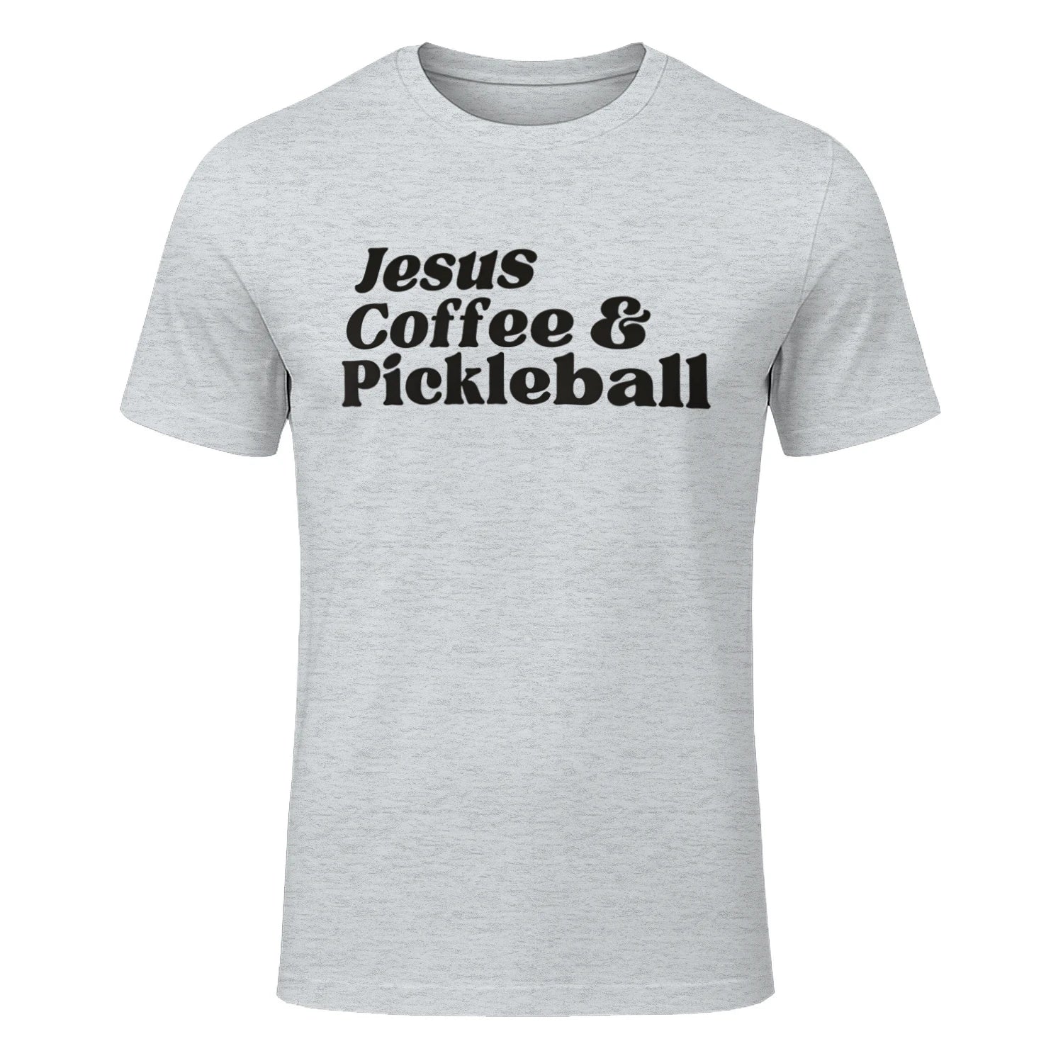 Jesus, Coffee & Pickleball T-Shirt – Funny Gift