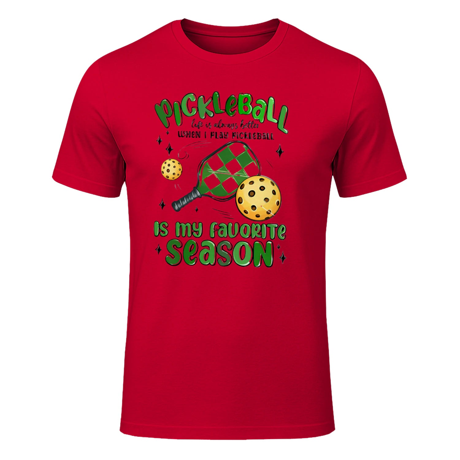 Pickleball Is My Favorite Season T-Shirt – Funny Gift