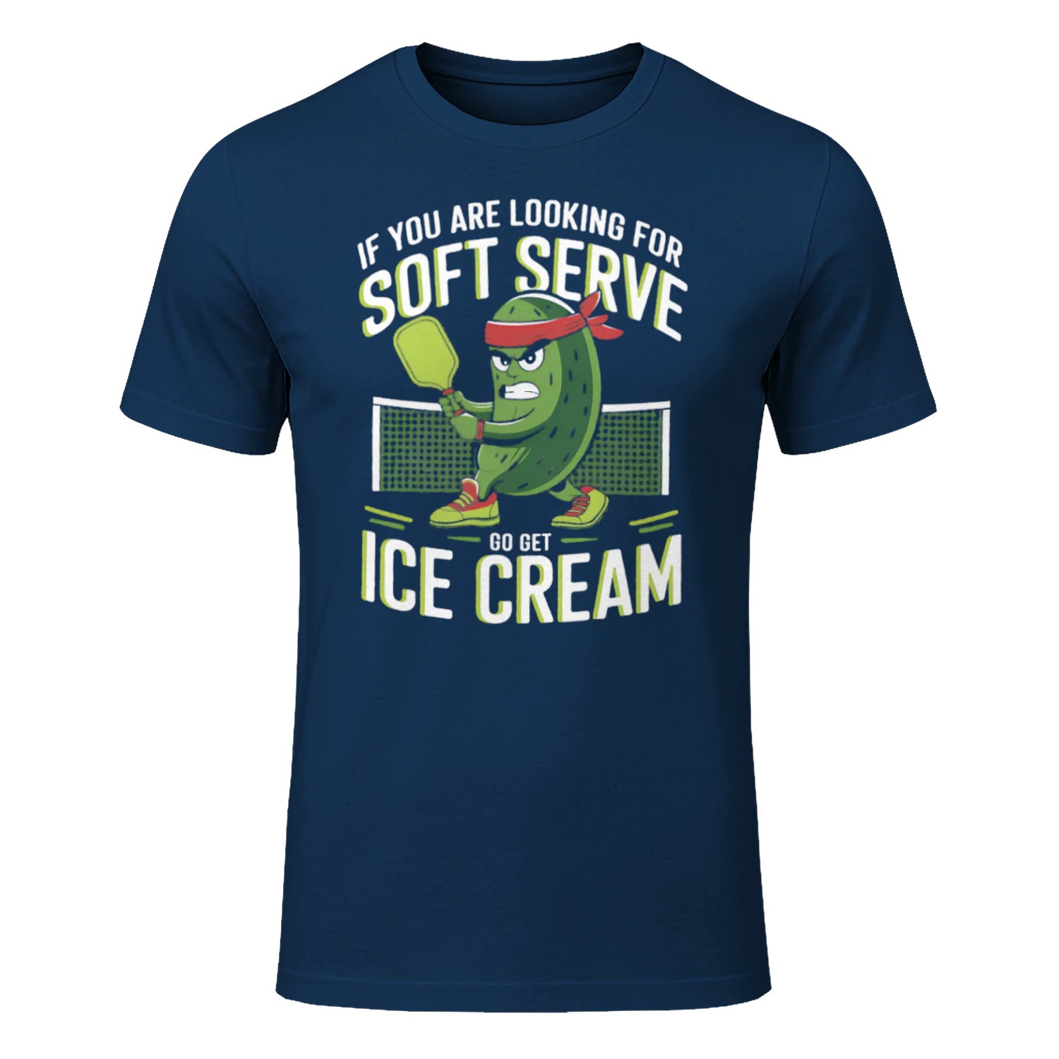 Pickleball & Ice Cream T-Shirt – Funny Gift