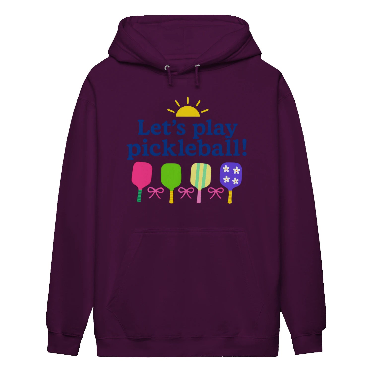 let s play pickleball Women’s Hoodie – Funny Gift