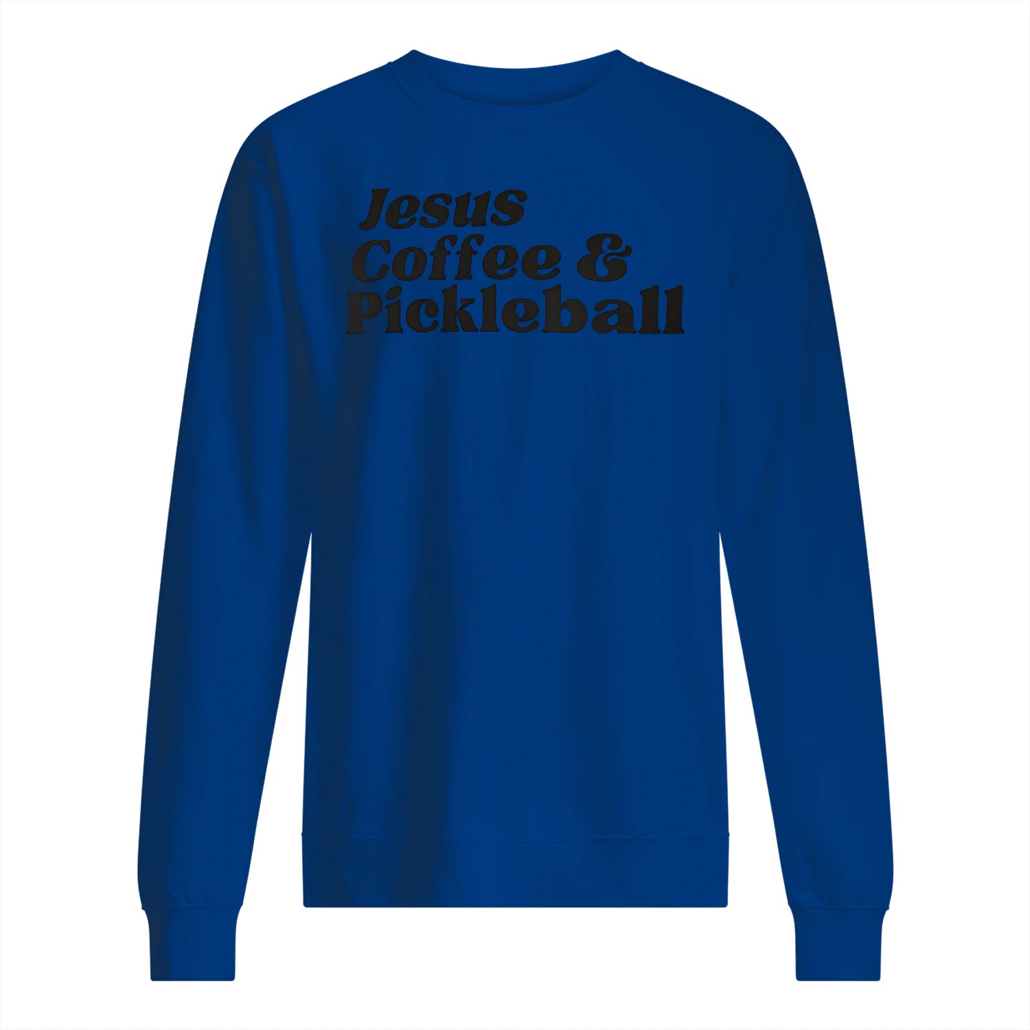 Jesus, Coffee & Pickleball Men’s Sweatshirt – Funny Gift