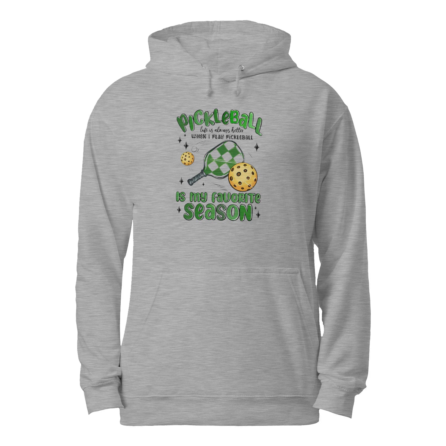 Pickleball Is My Favorite Season Men’s Hoodie – Funny Gift