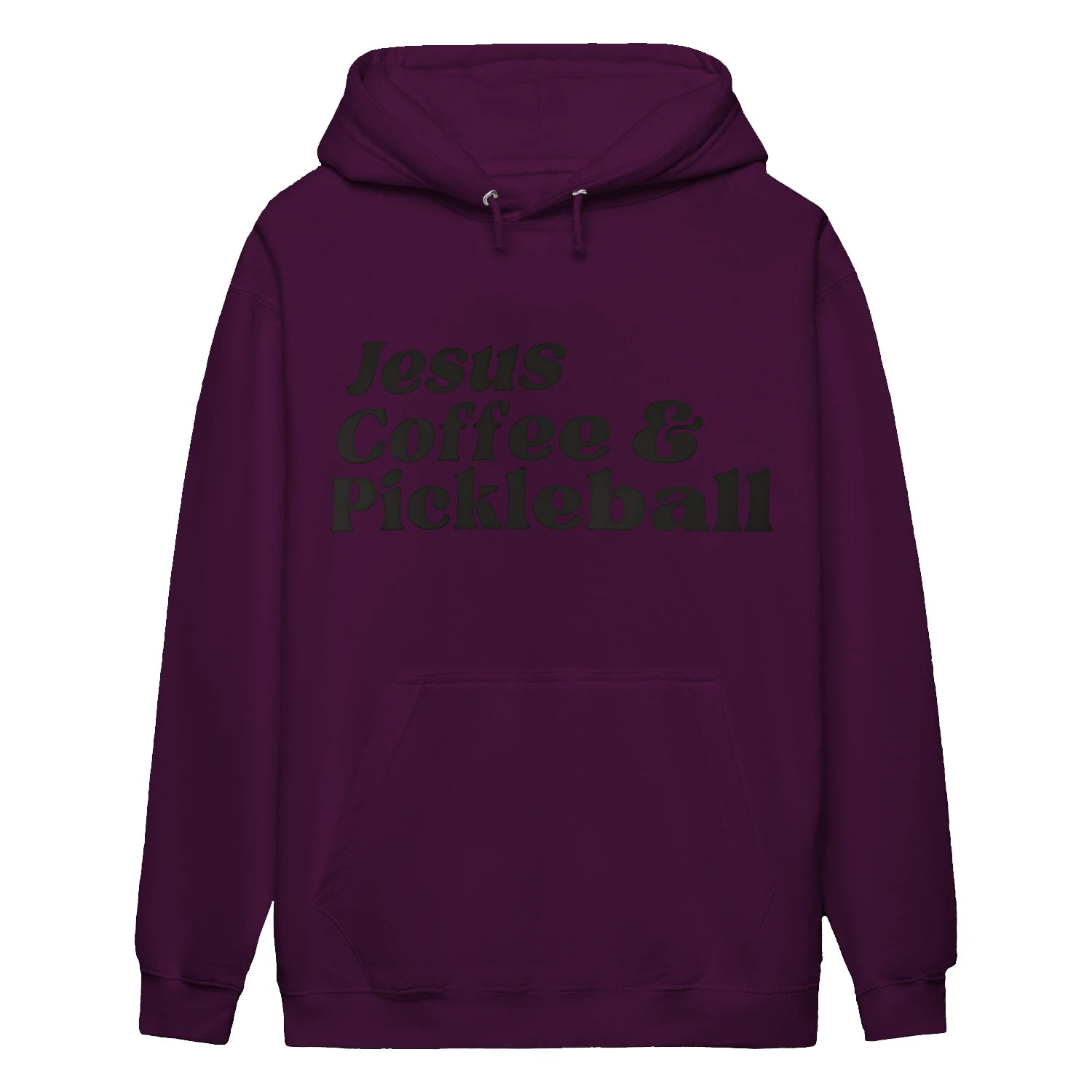 jesus coffee pickleball Women’s Hoodie – Funny Gift