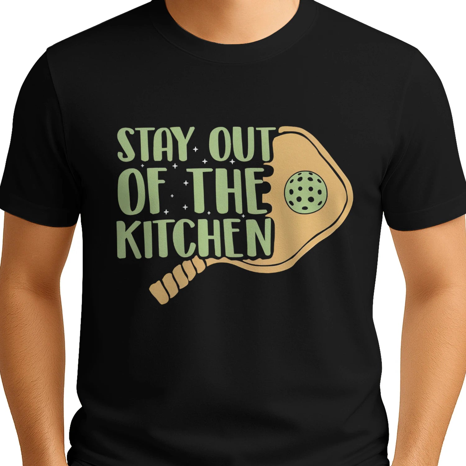 Stay Out of the Kitchen Pickleball T-Shirt – Funny Gift