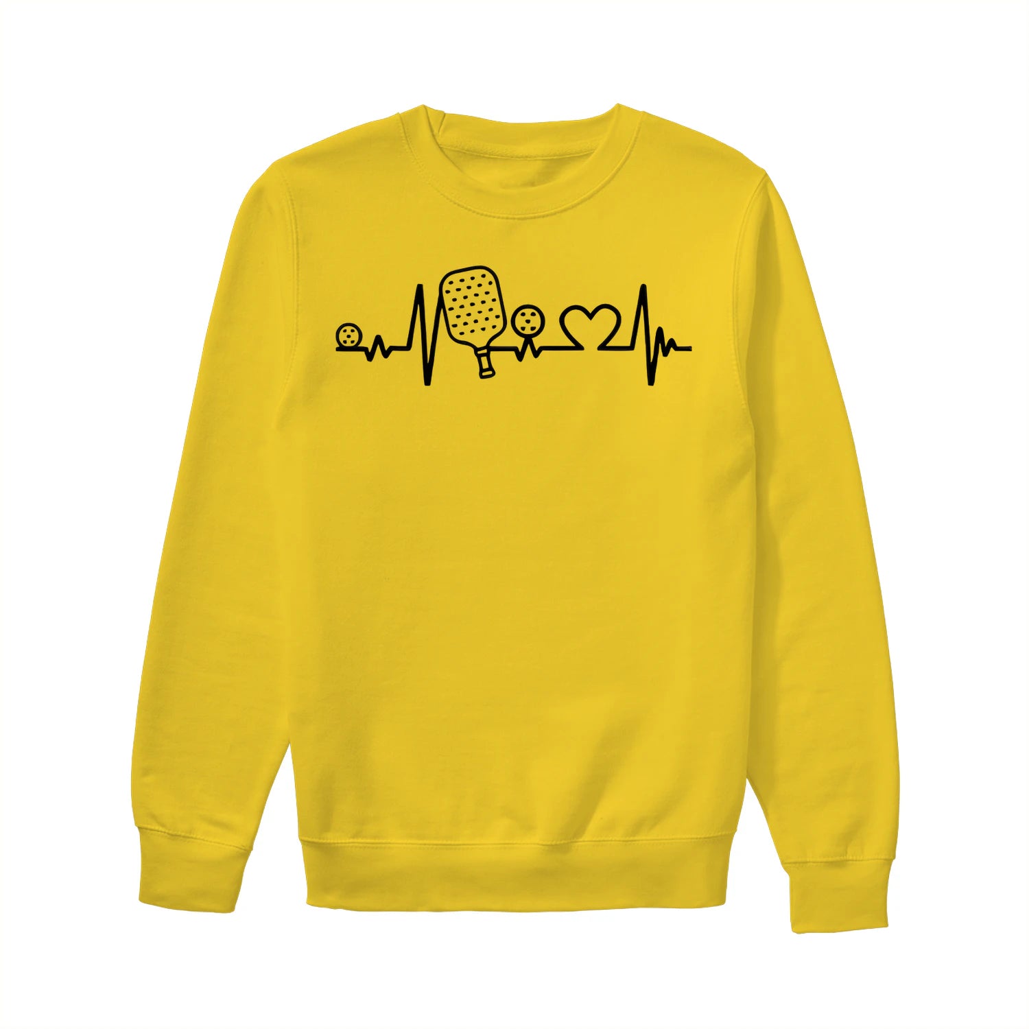 pickleball heartbeat Women’s Sweatshirt – Funny Gift