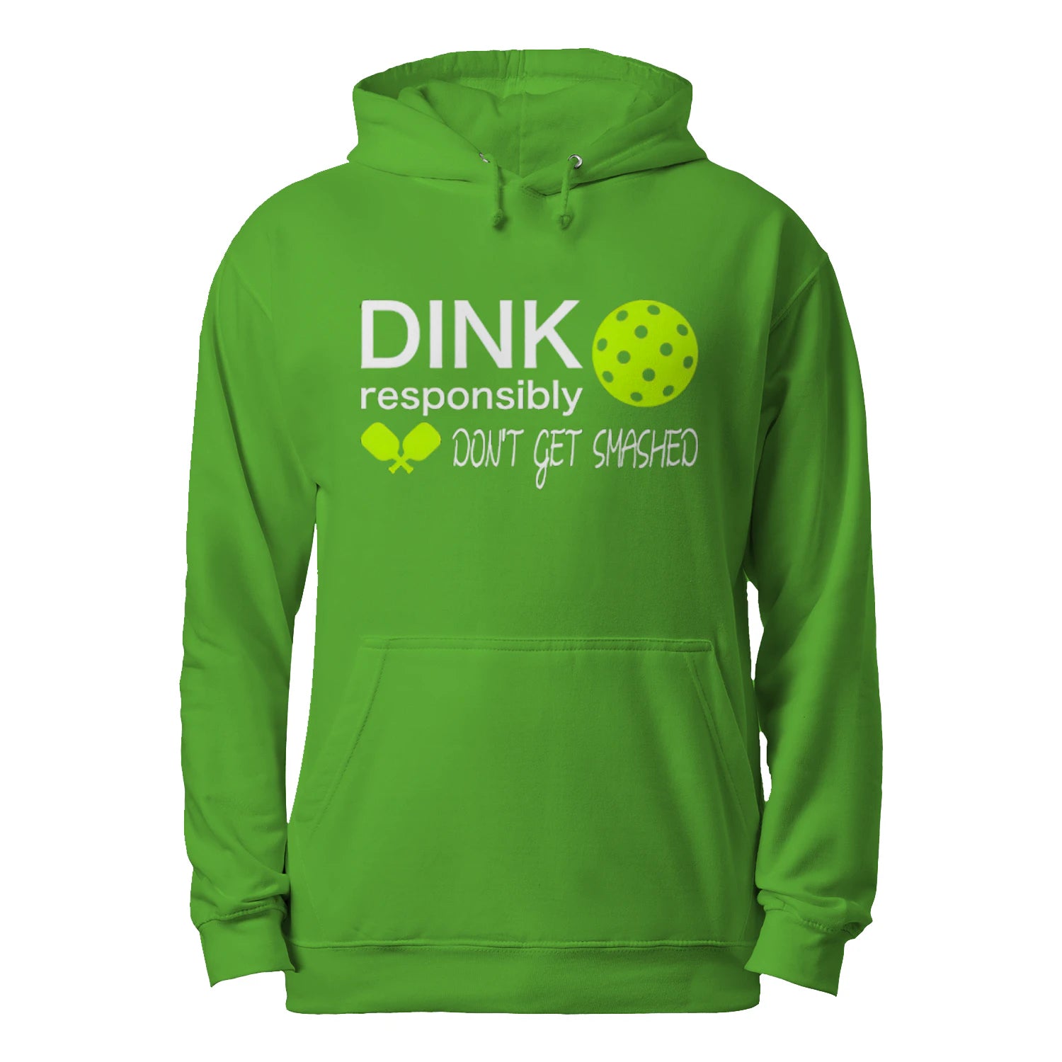 Dink Responsibly Pickleball Men’s Hoodie – Funny Gift