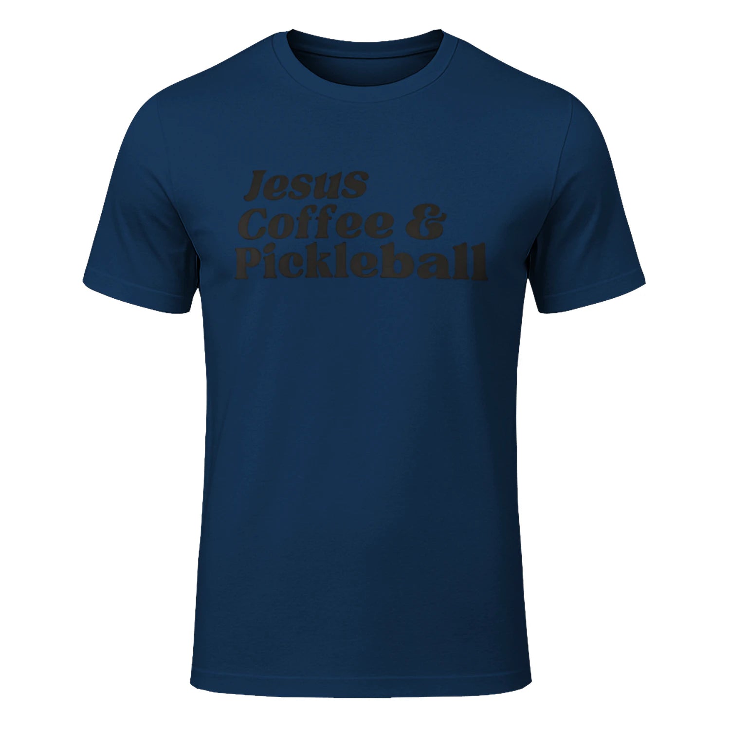 Jesus, Coffee & Pickleball T-Shirt – Funny Gift